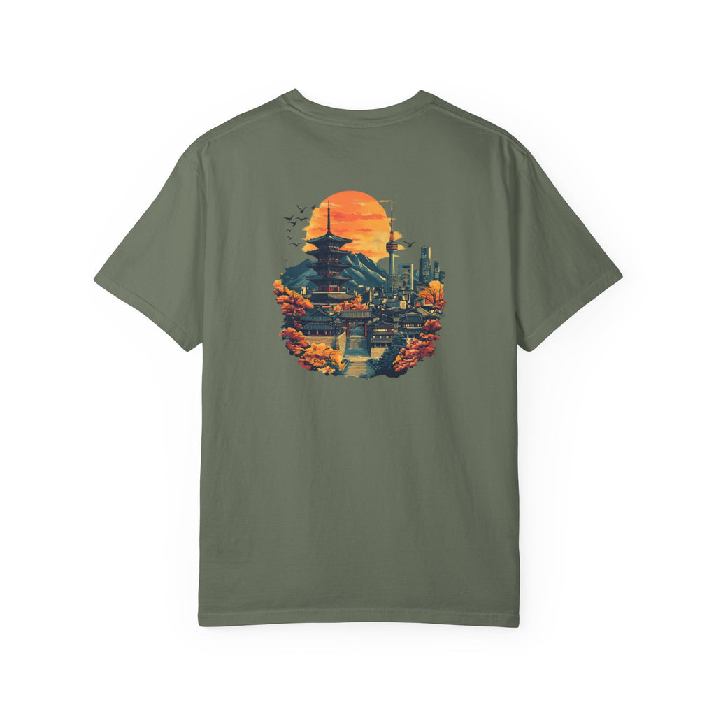 Seoul South Korea Cityscape Temple Travel Tee
