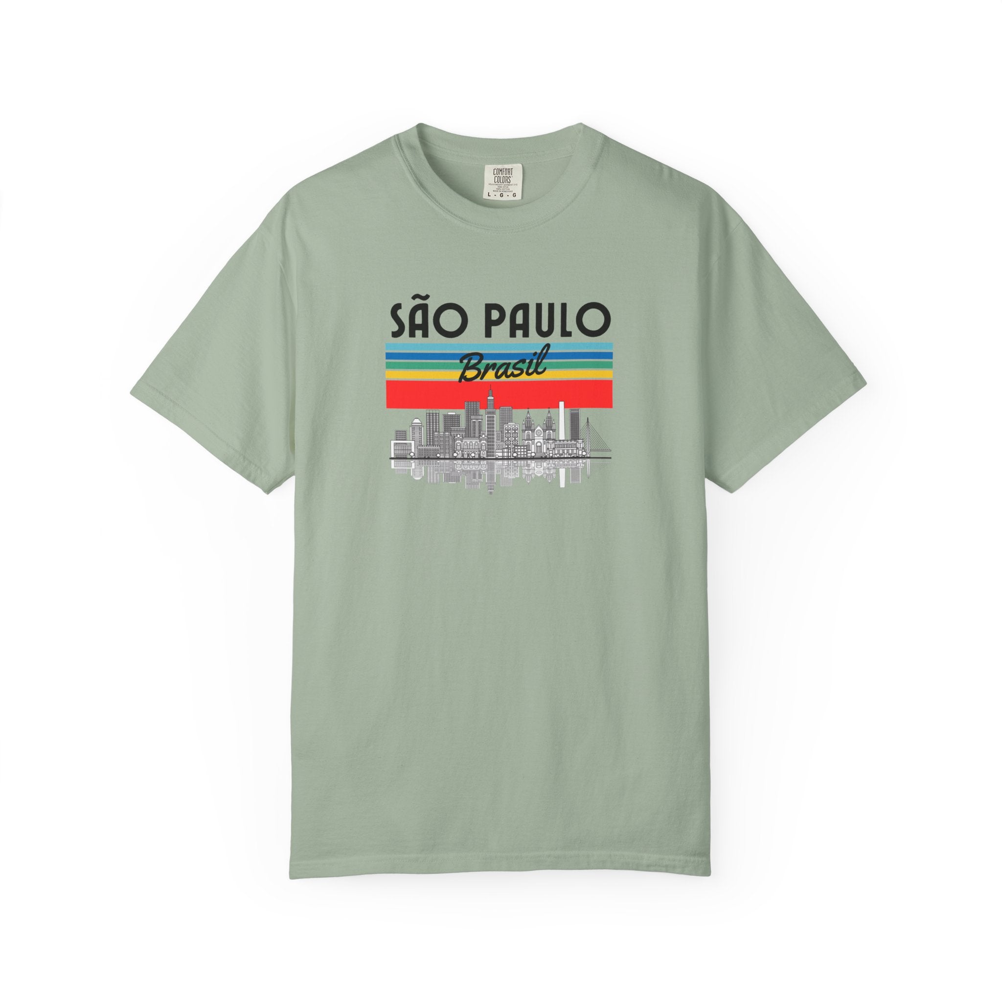 São Paulo Brazil Cityscape Graphic Tee
