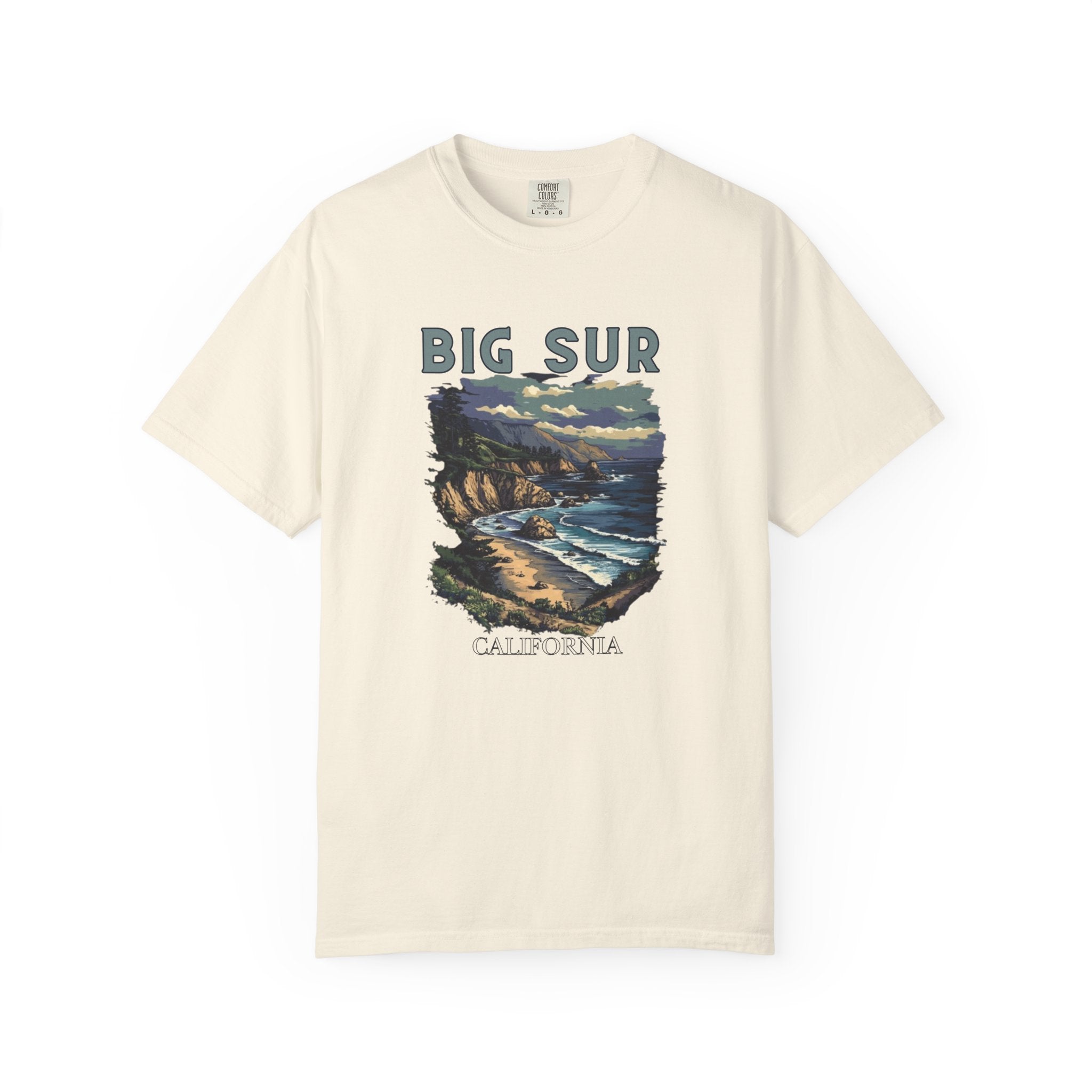 Big Sur California Coastal Highway 1 Tee
