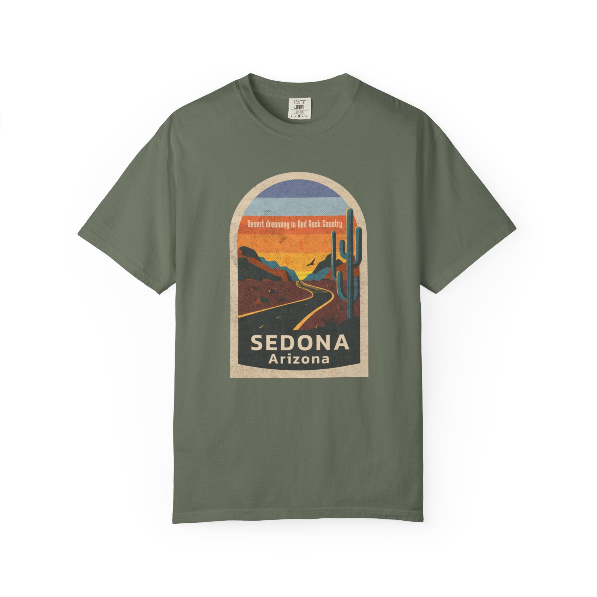 Sedona Arizona Red Rock Country Desert Sunset Tee
