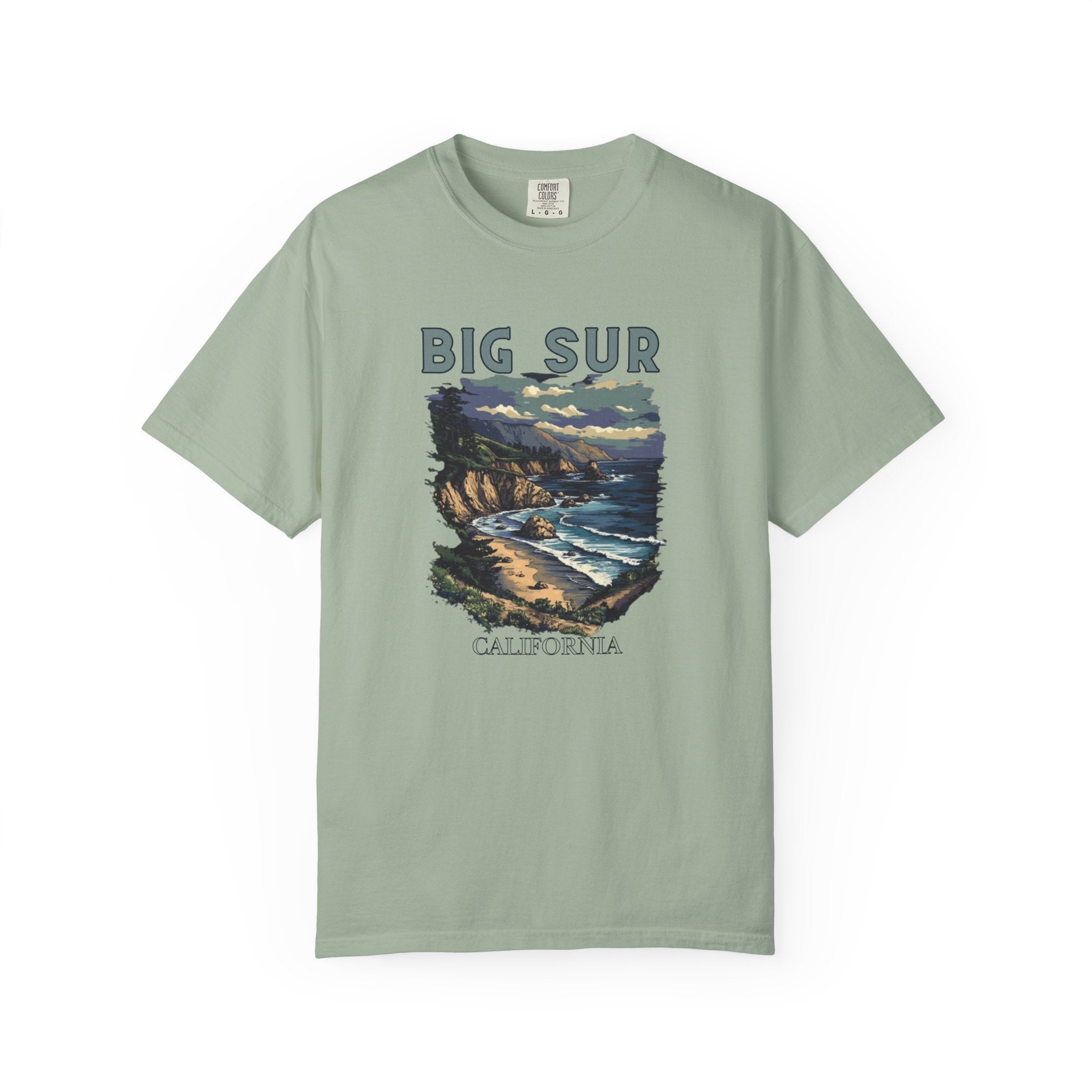 Big Sur California Coastal Highway 1 Tee
