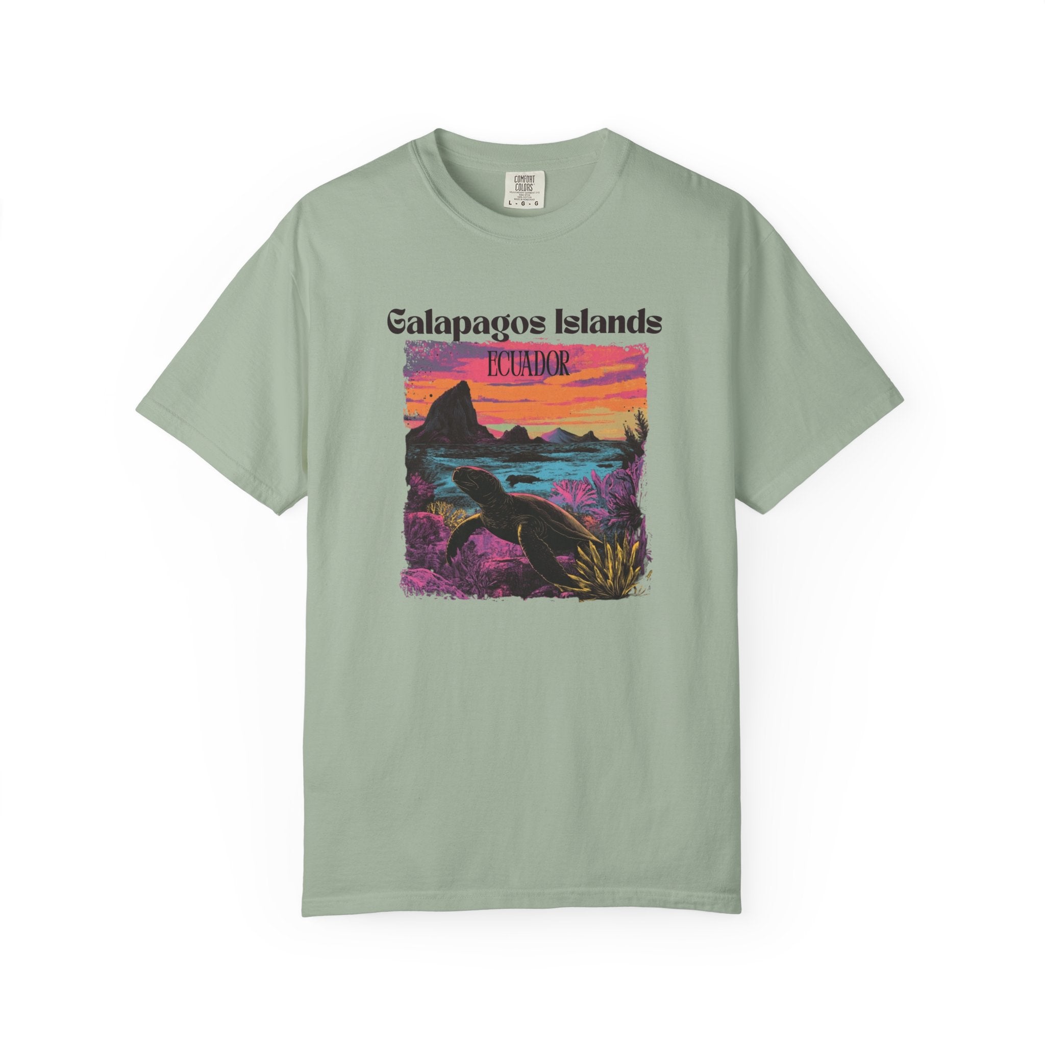 Galápagos Sea Turtle Wildlife Travel Tee
