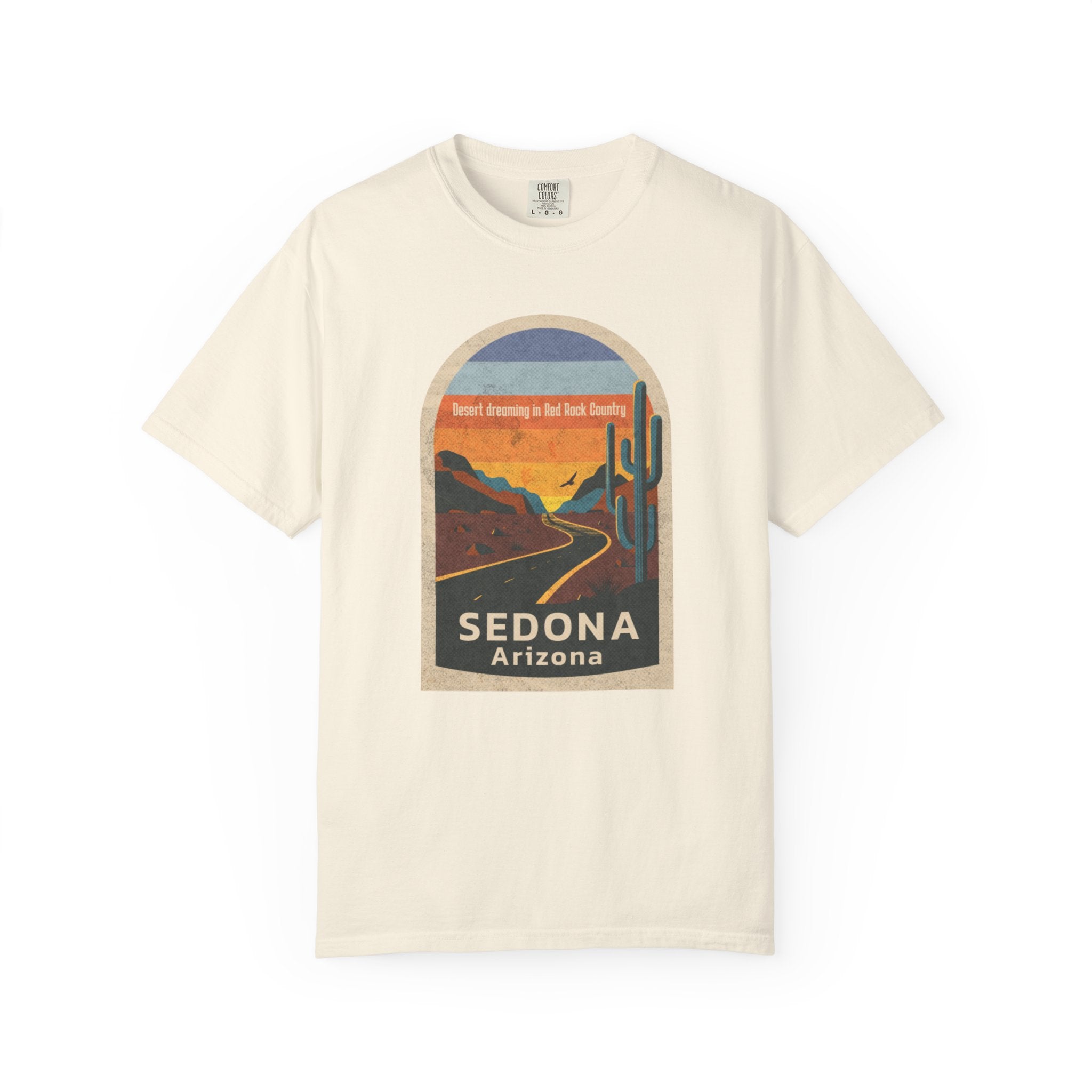 Sedona Arizona Red Rock Country Desert Sunset Tee