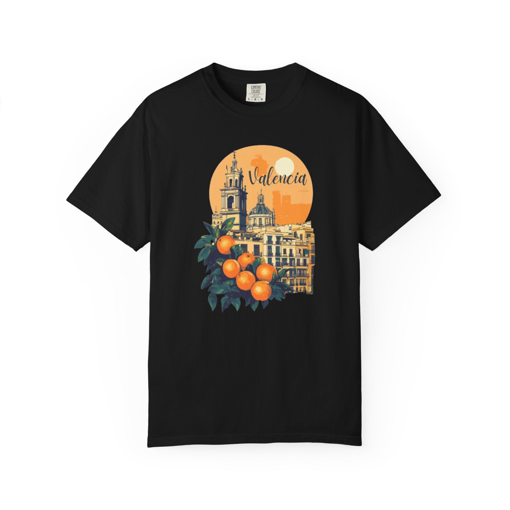 Valencia Spain Architecture Oranges City Tee