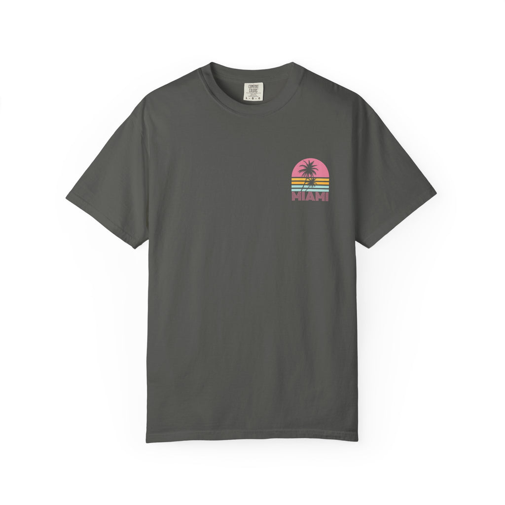 Miami Beach Art Deco 80s Retro Tee
