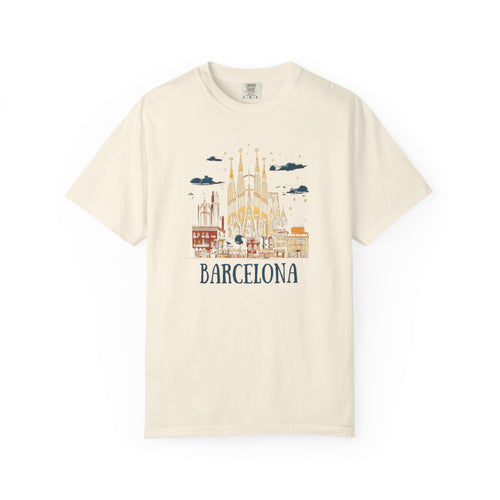 Barcelona Sagrada Familia Line Art Street Tee