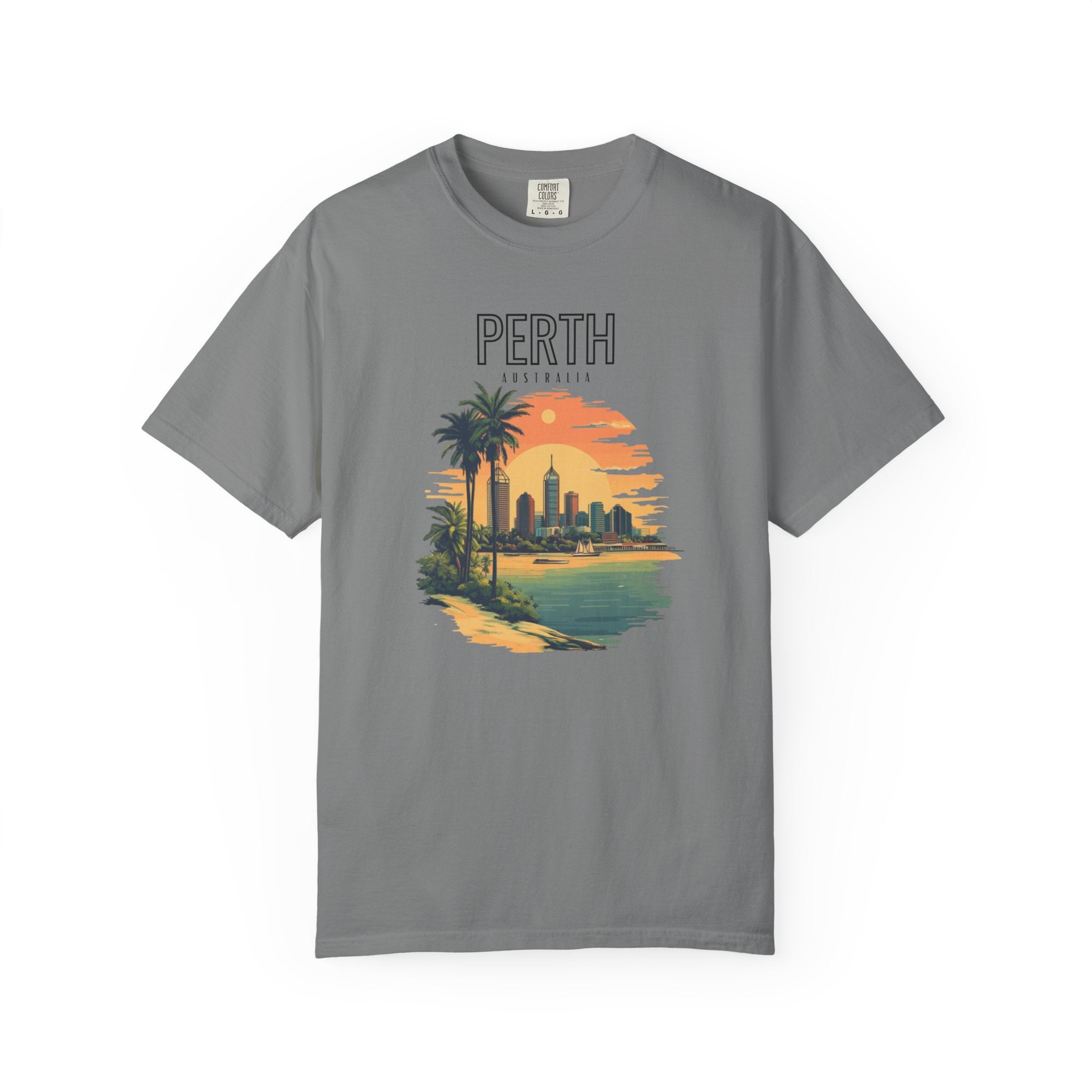 Perth Australia Beach Cityscape Coastal Tee