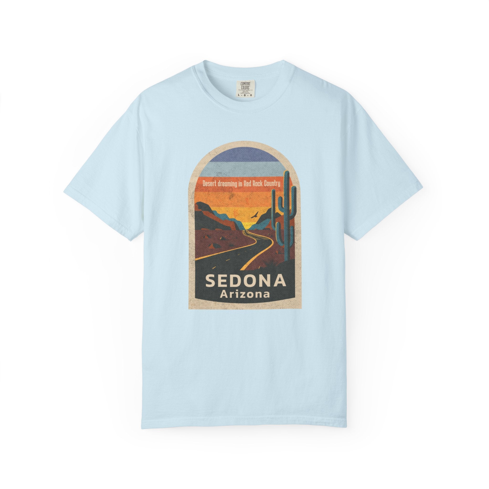 Sedona Arizona Red Rock Country Desert Sunset Tee