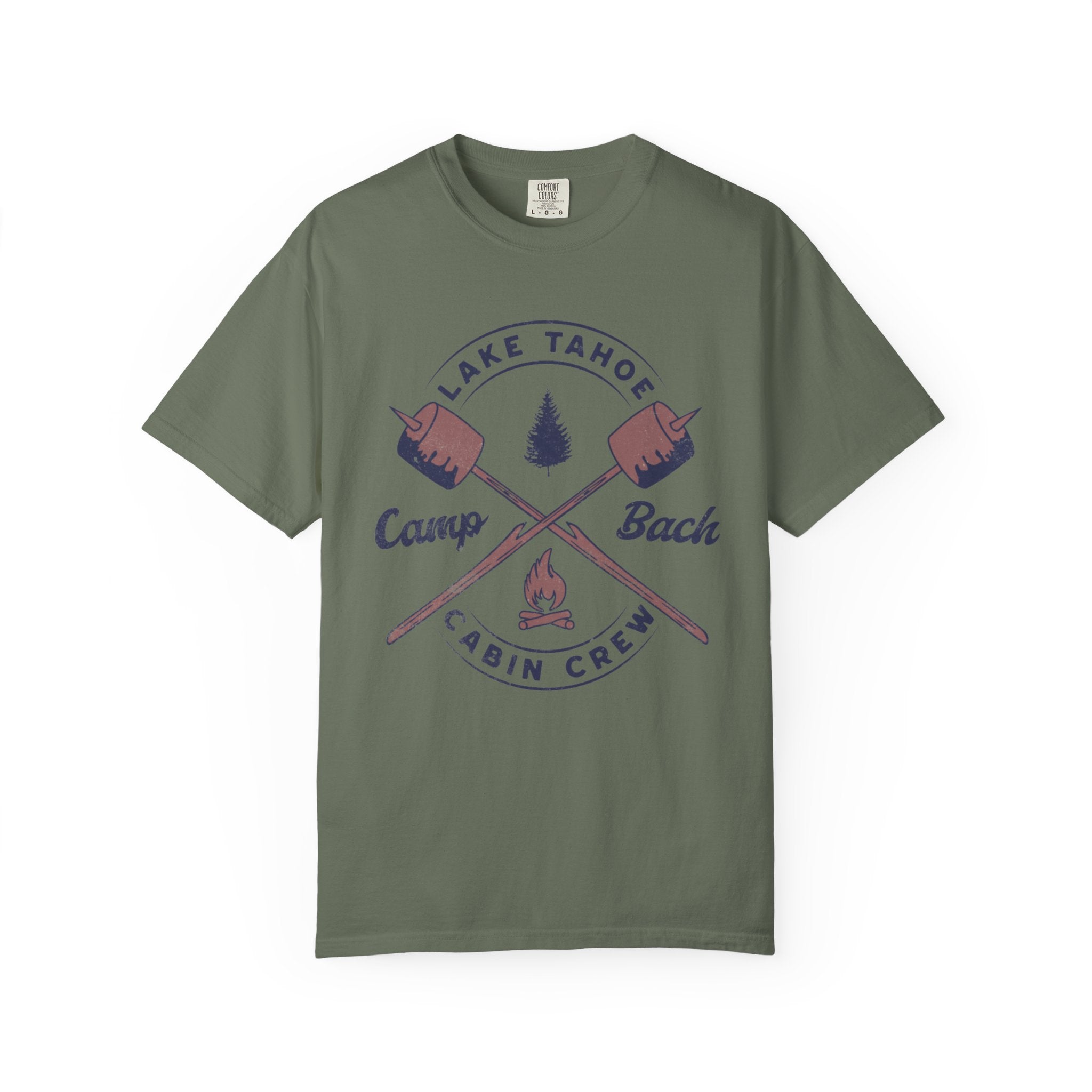 Lake Tahoe Camp Bach Cabin Crew Bachelorette Tee