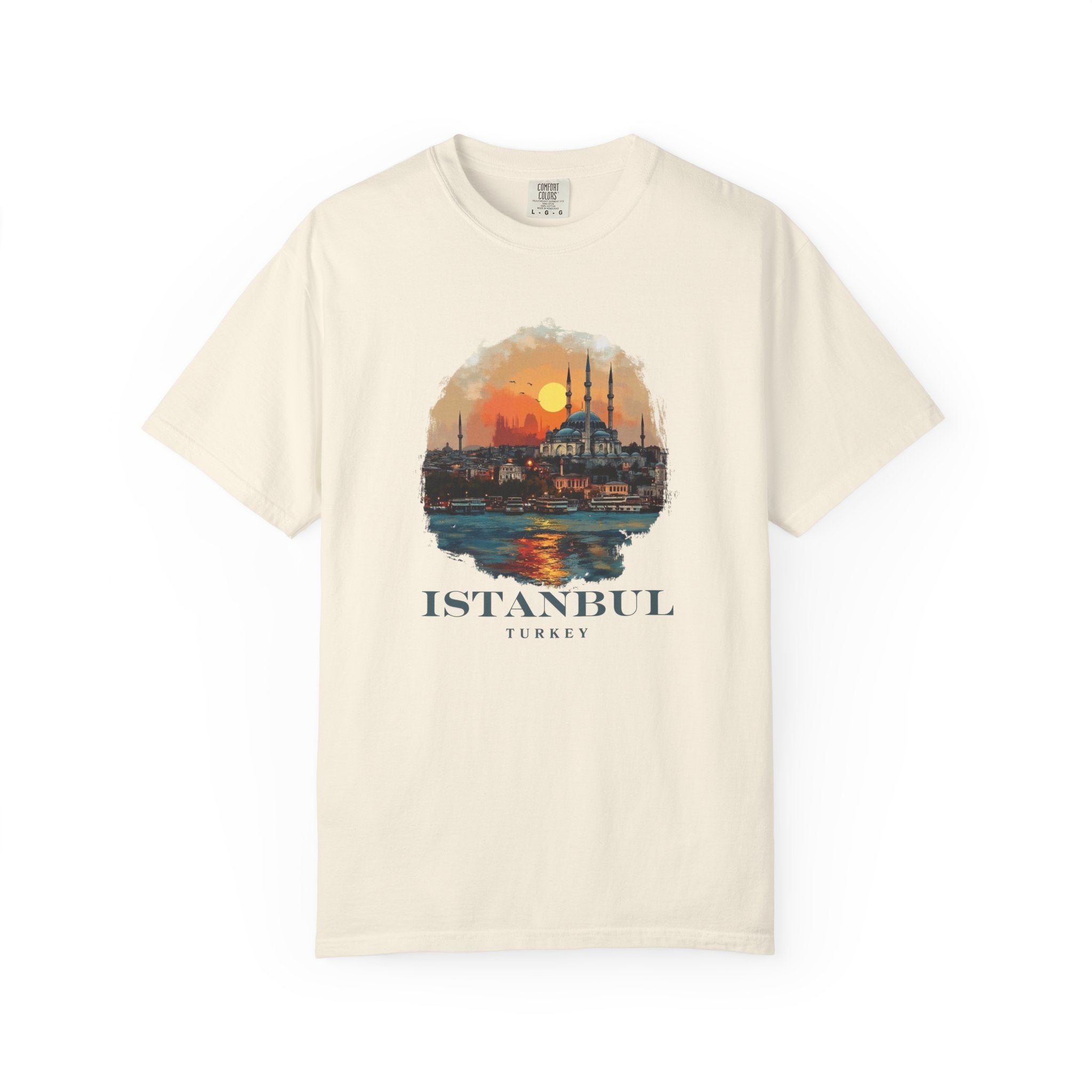 Istanbul Turkey Bosphorus Cityscape Water Tee