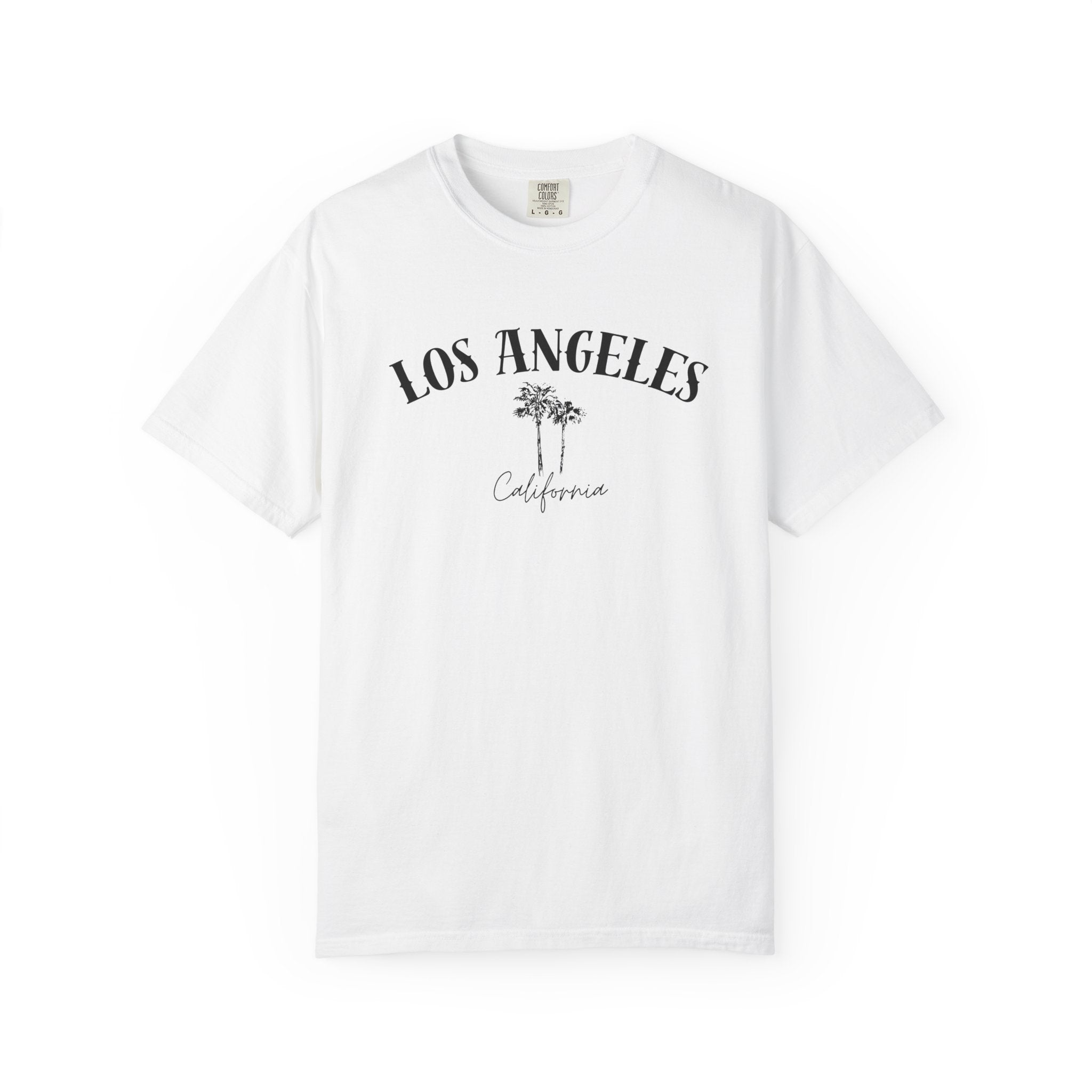 Los Angeles Palm Trees Minimalist Graphic Tee