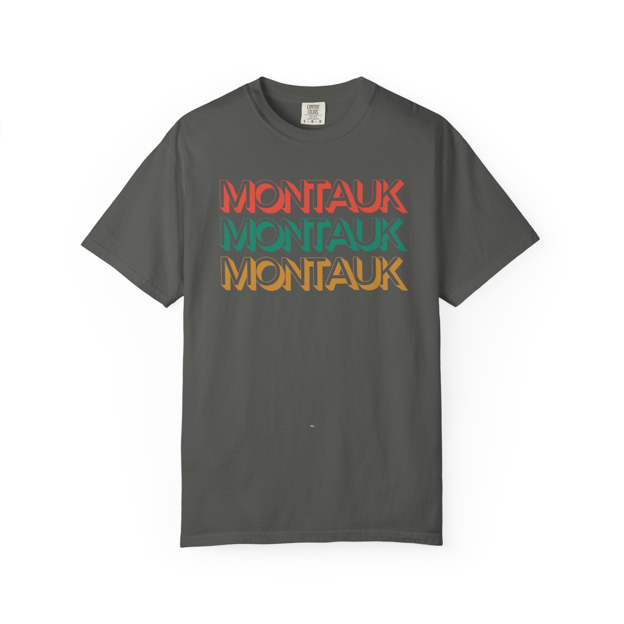 Montauk New York Retro Beach Surf Tee
