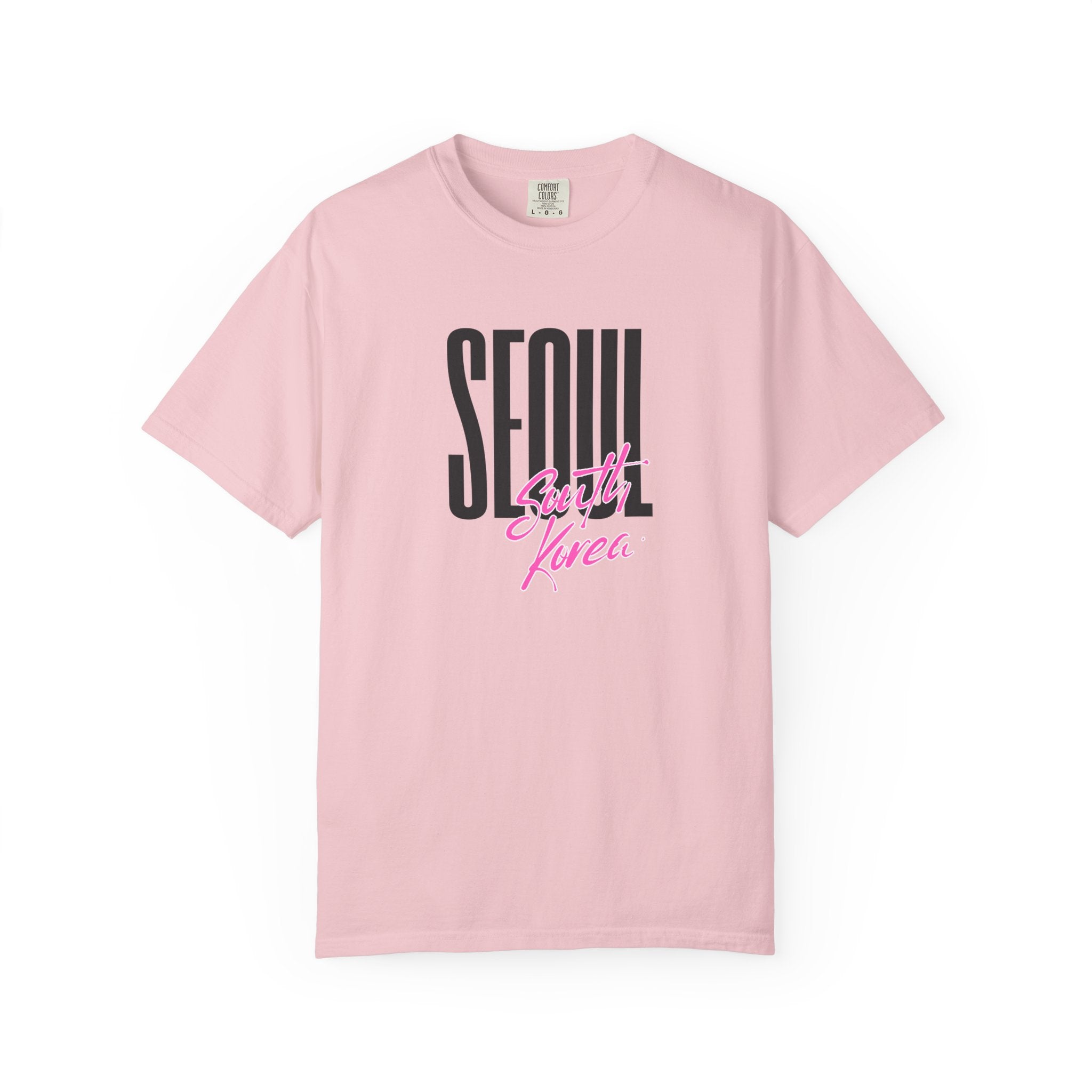 Seoul South Korea Bold Modern Typography Tee