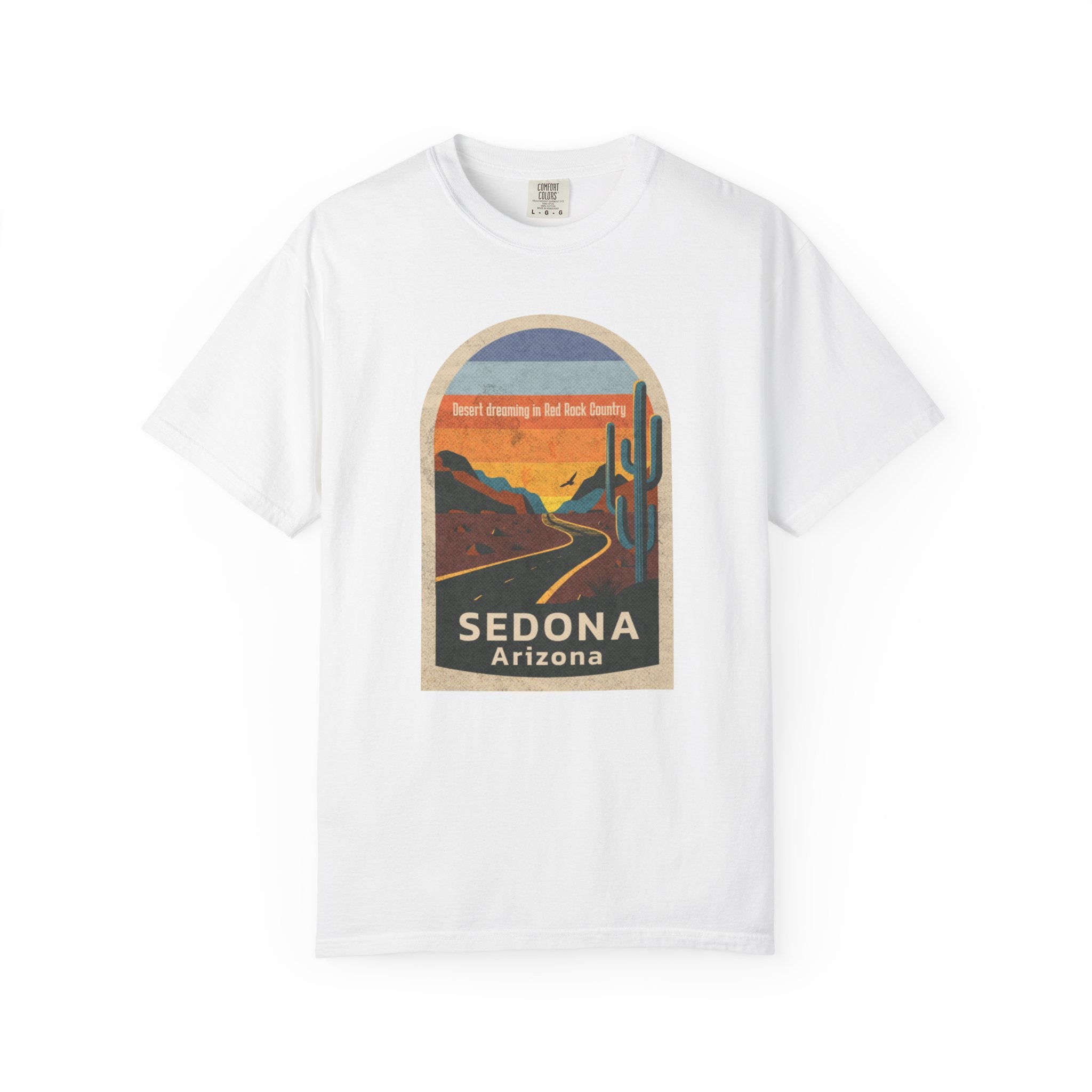 Sedona Arizona Red Rock Country Desert Sunset Tee