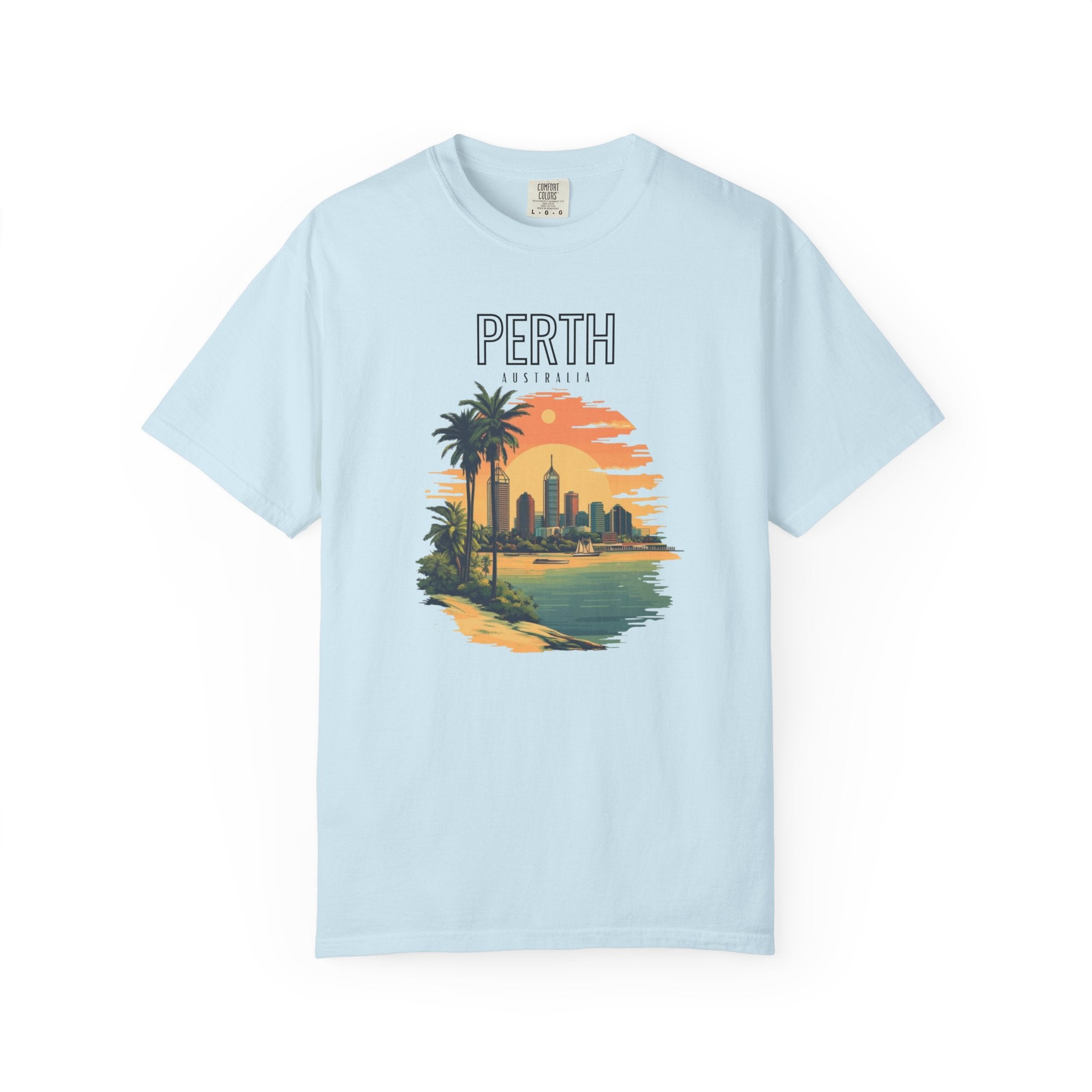 Perth Australia Beach Cityscape Coastal Tee