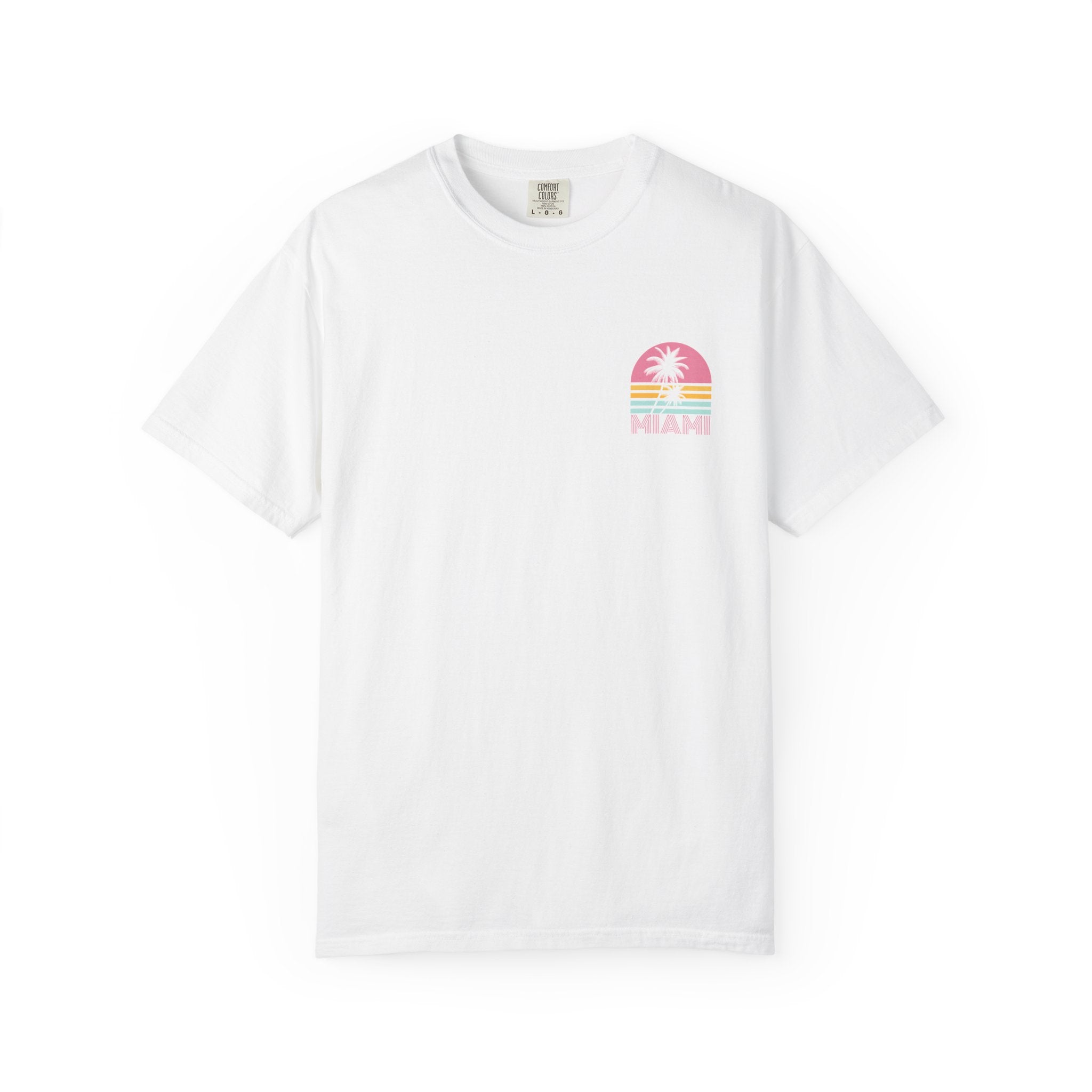 Miami Beach Art Deco 80s Retro Tee