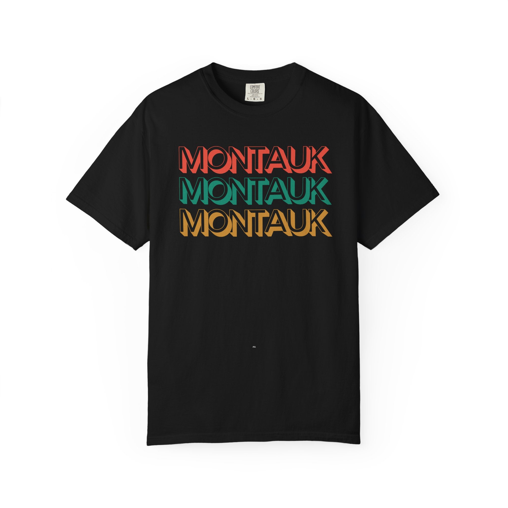 Montauk New York Retro Beach Surf Tee