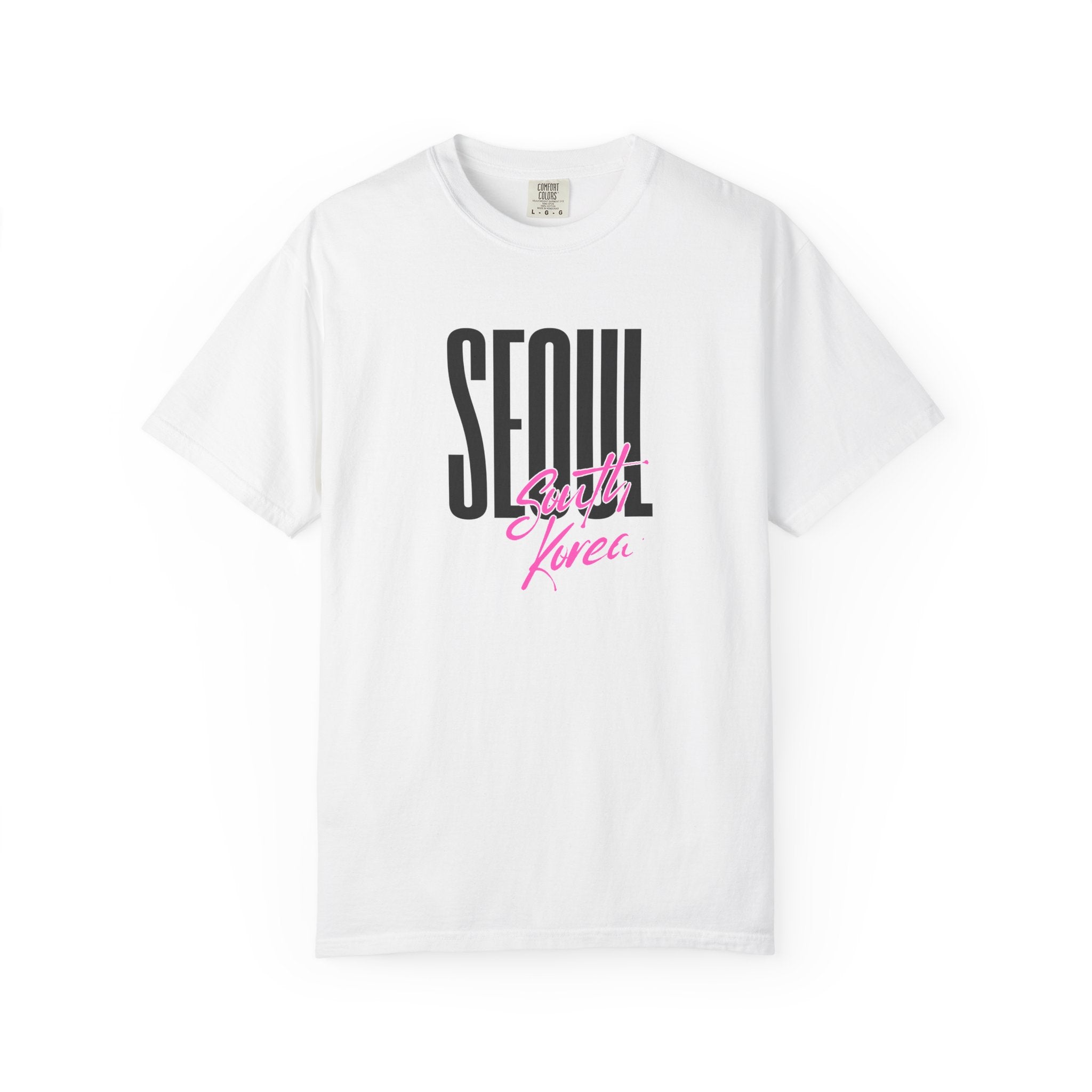 Seoul South Korea Bold Modern Typography Tee