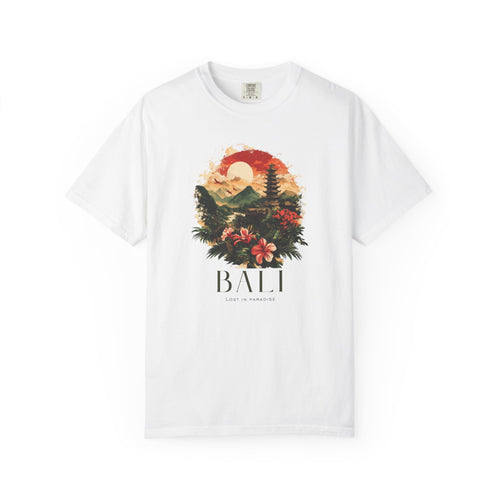 Bali Indonesia Volcano Temple Rainforest Tee
