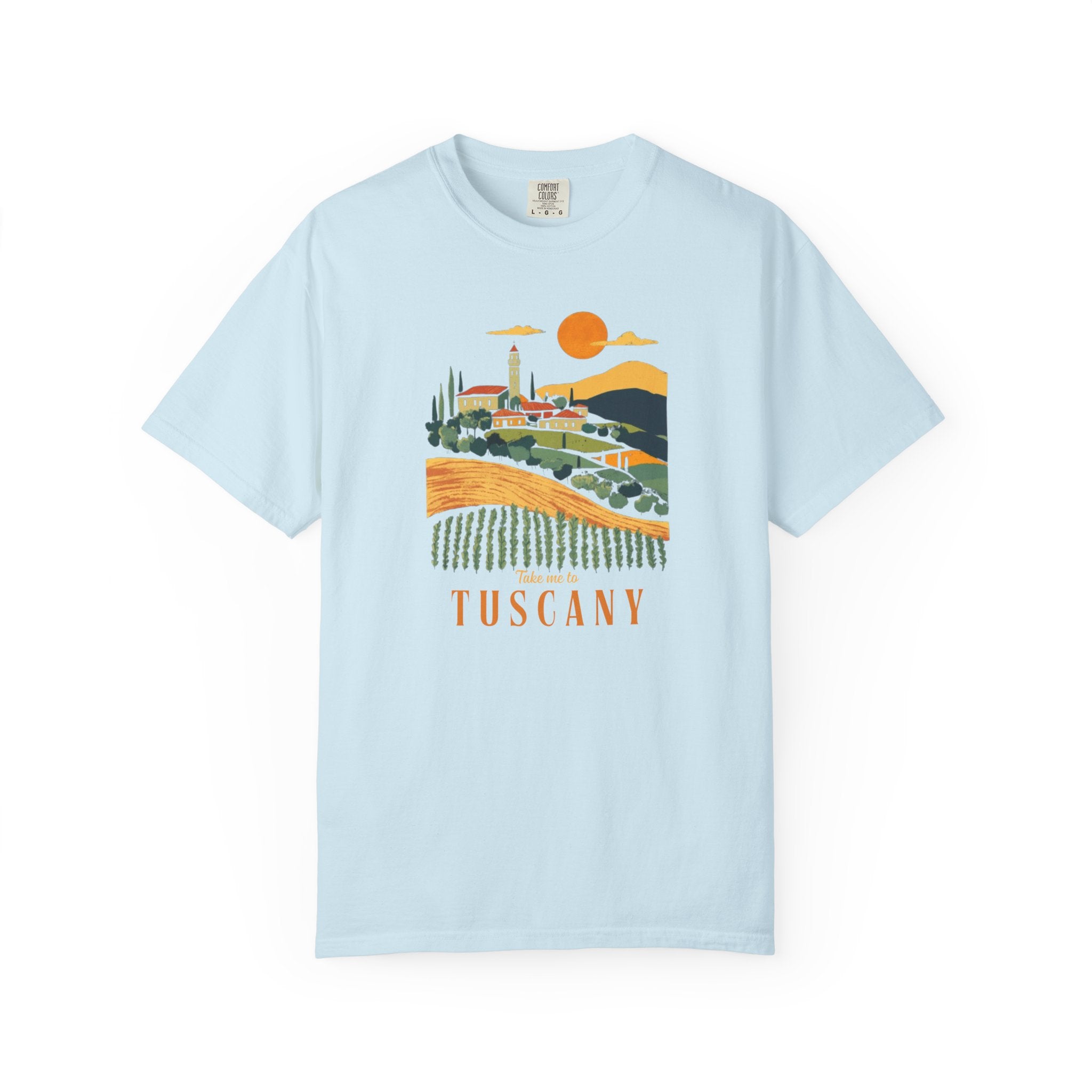 Tuscany Italy Villa Vineyard Wine Country Tee