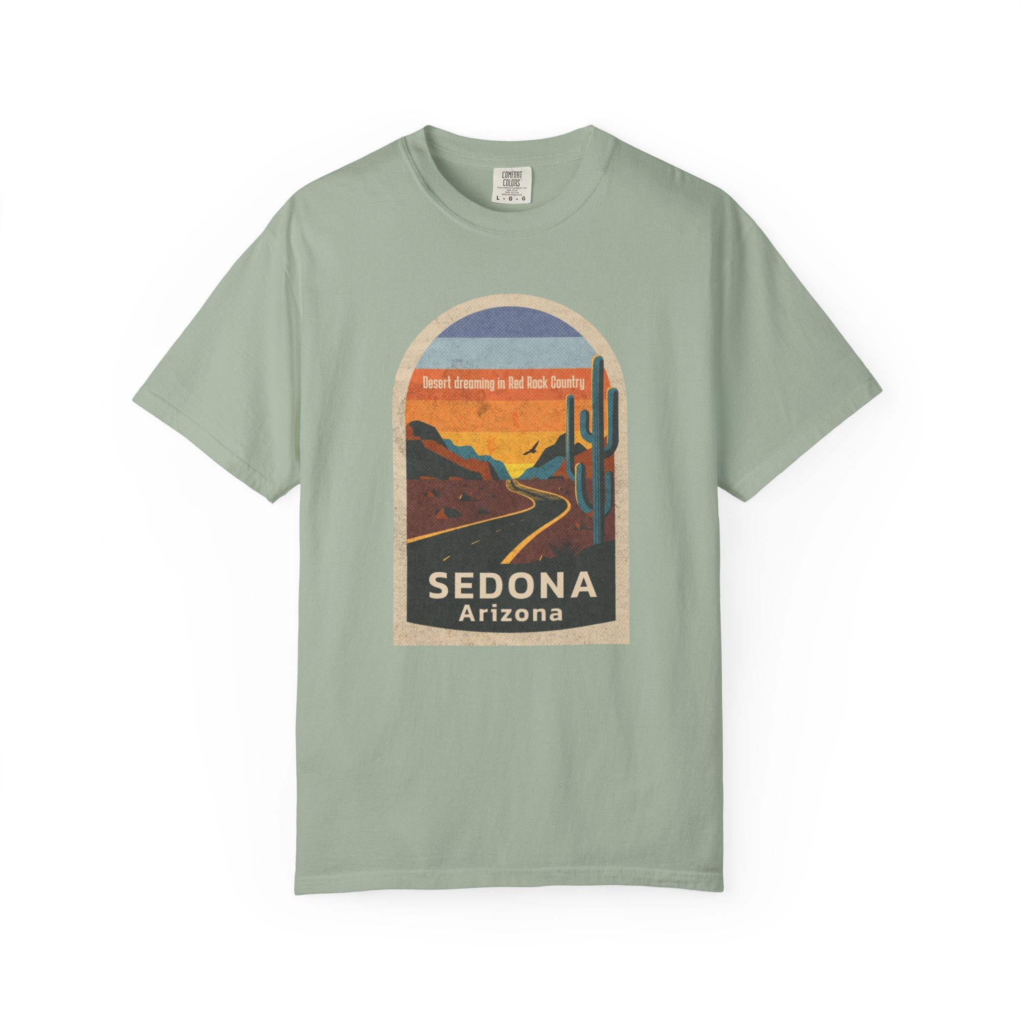 Sedona Arizona Red Rock Country Desert Sunset Tee