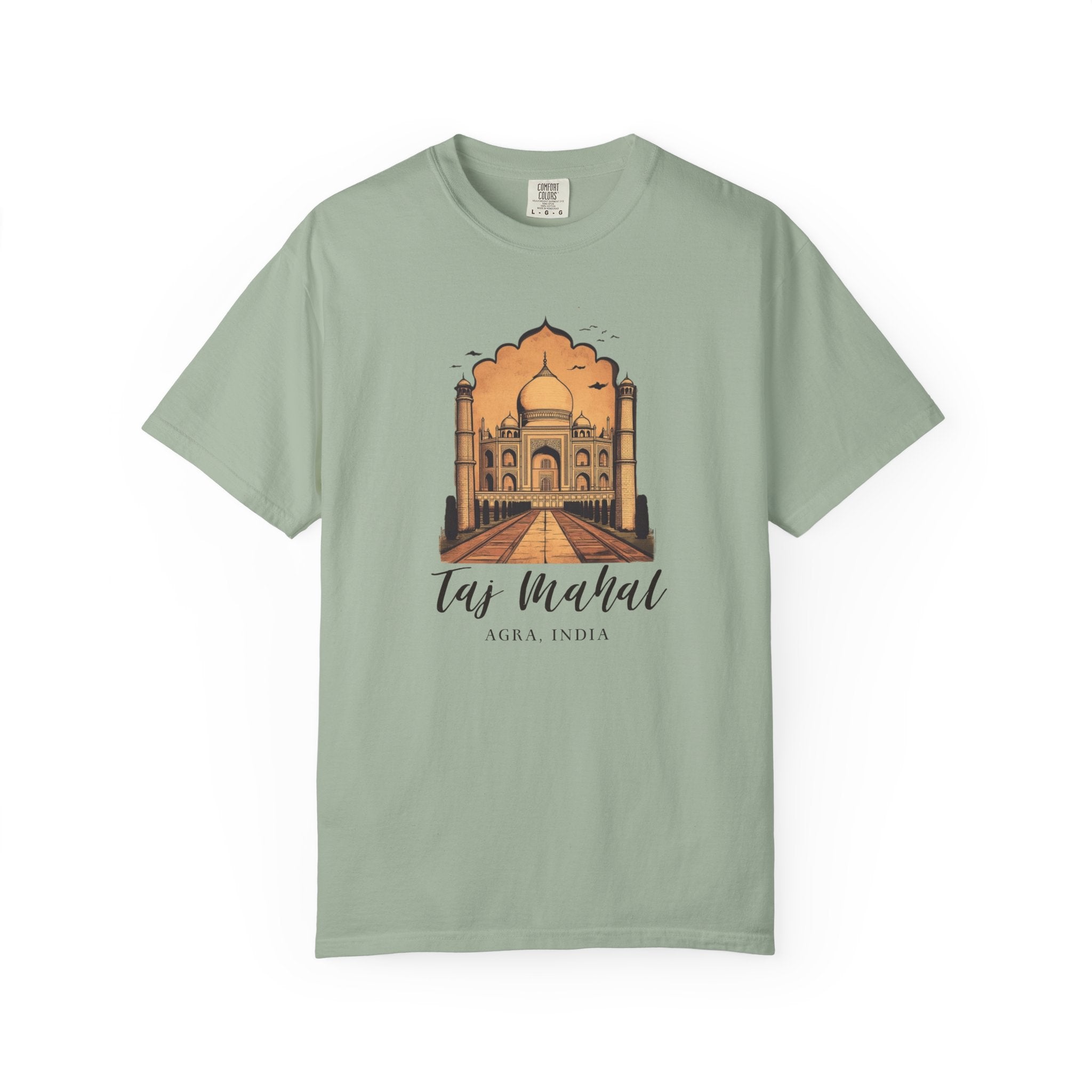 India Taj Mahal Monument Wonder Travel Tee