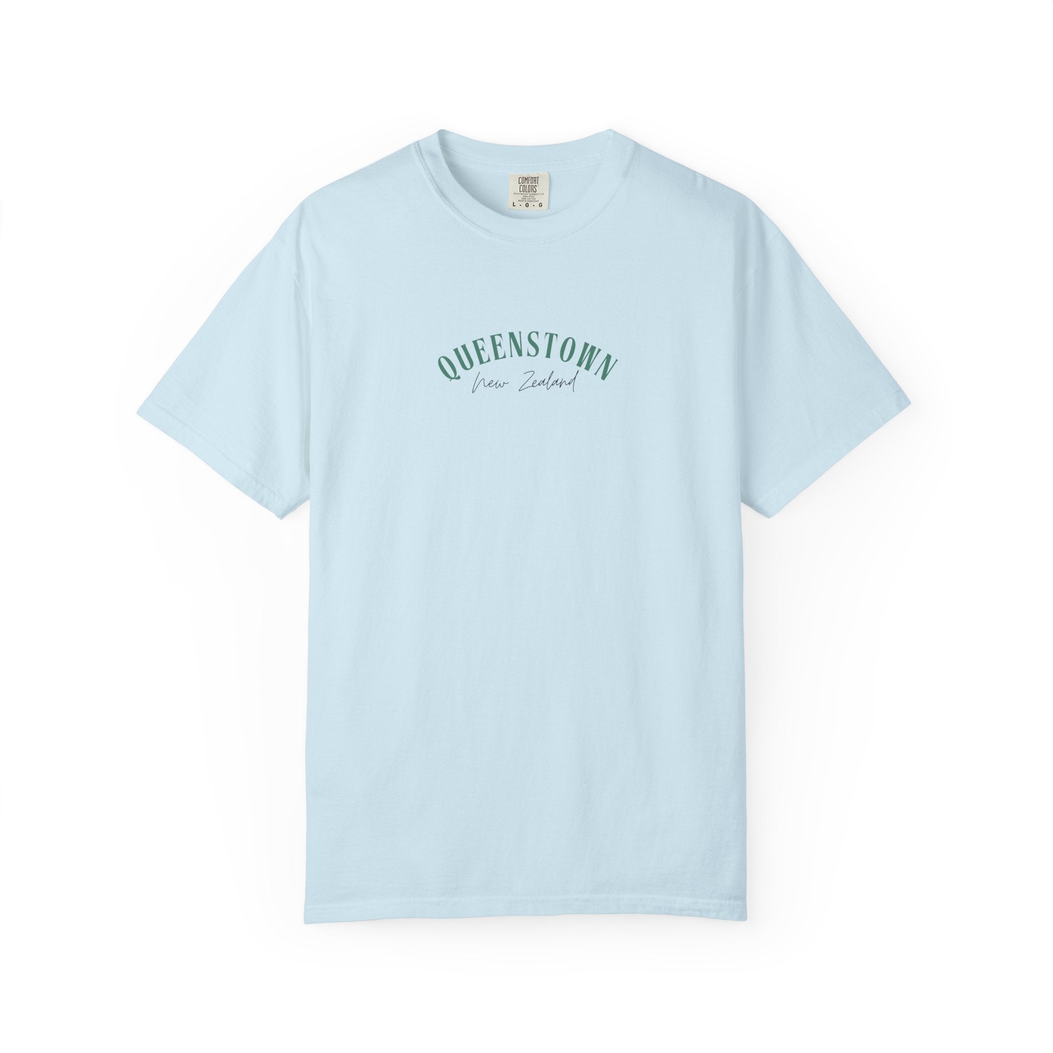 Queenstown New Zealand Minimalist Travel Tee