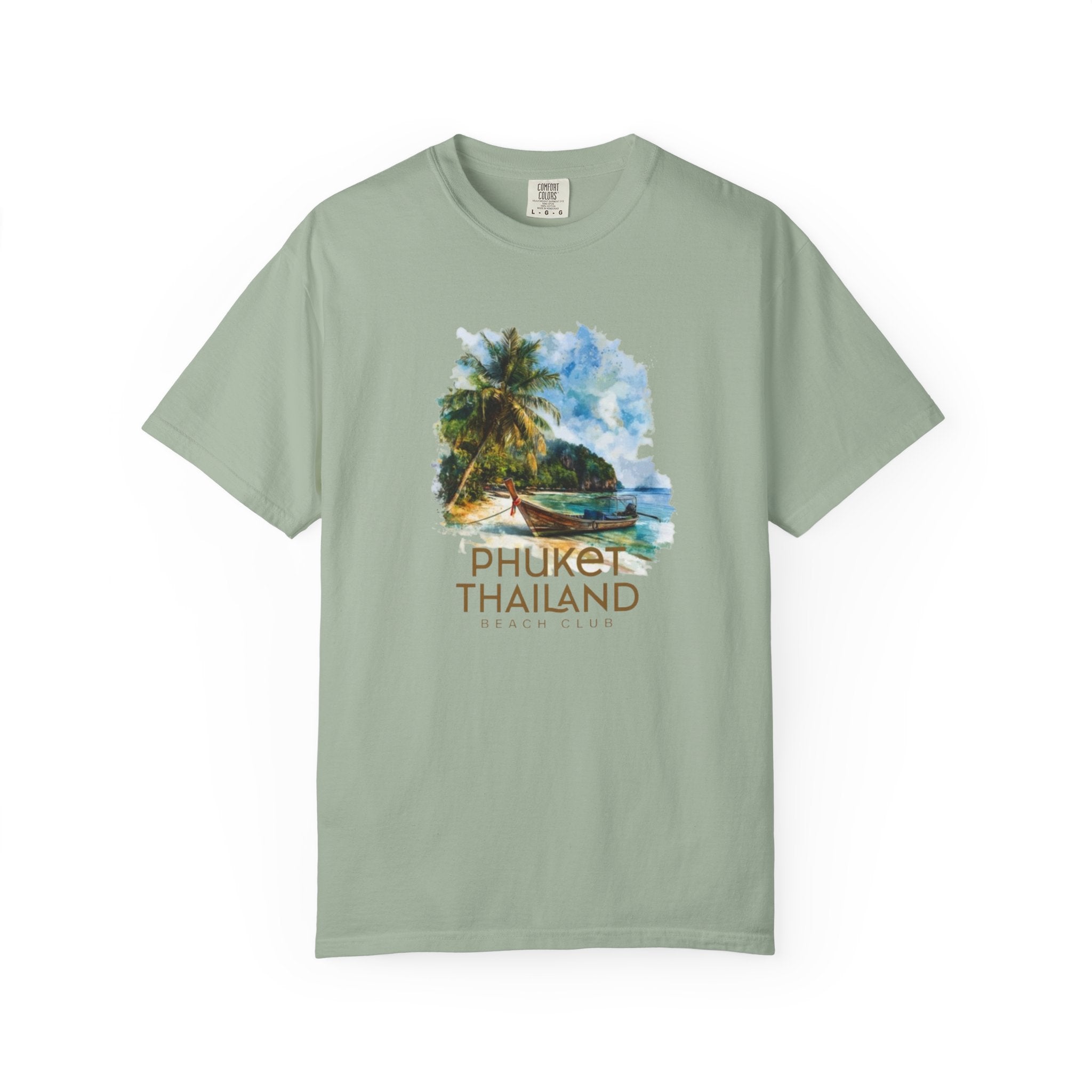 Phuket Thailand Watercolor Beach Island Tee