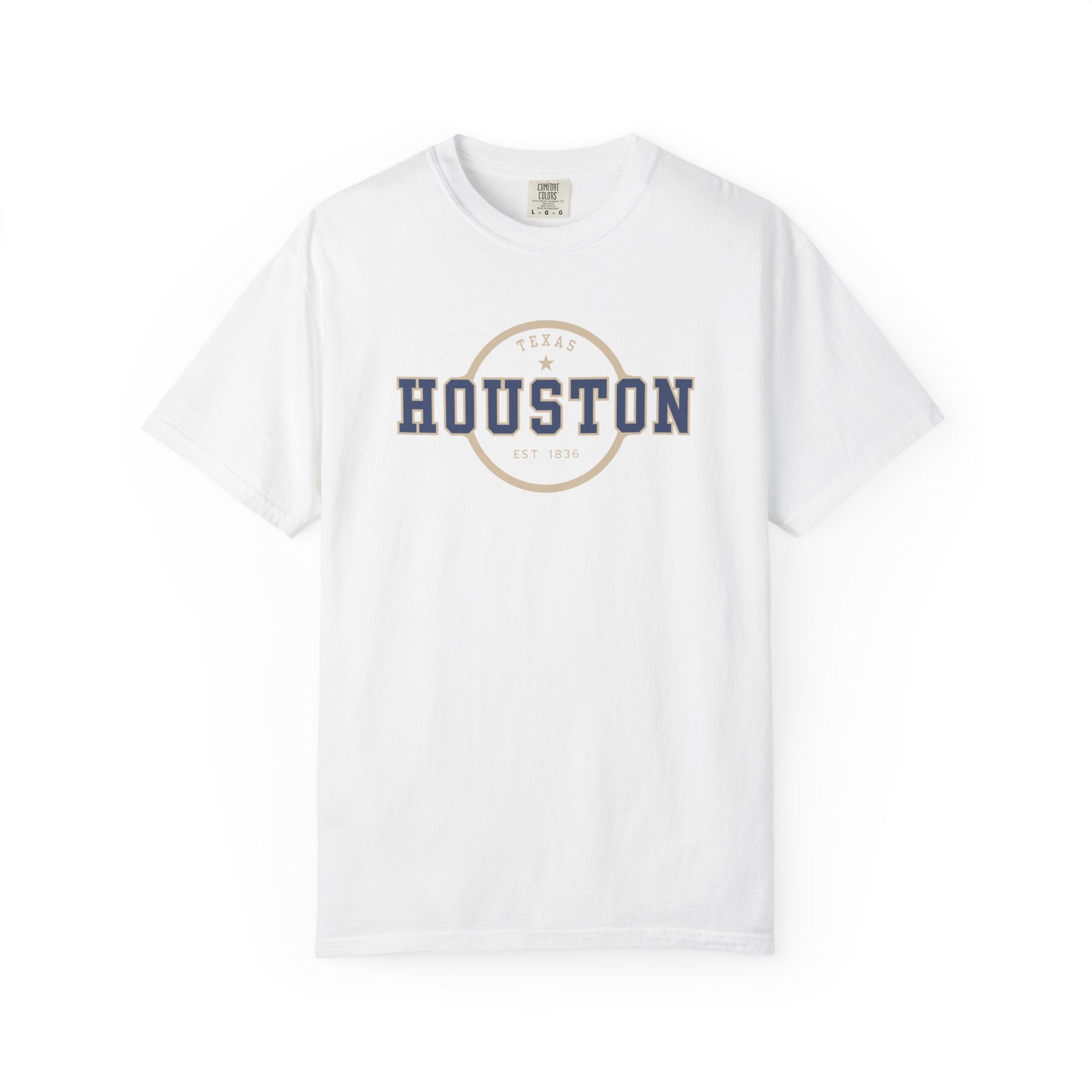 Houston Texas Sporty Athletic Logo Tee