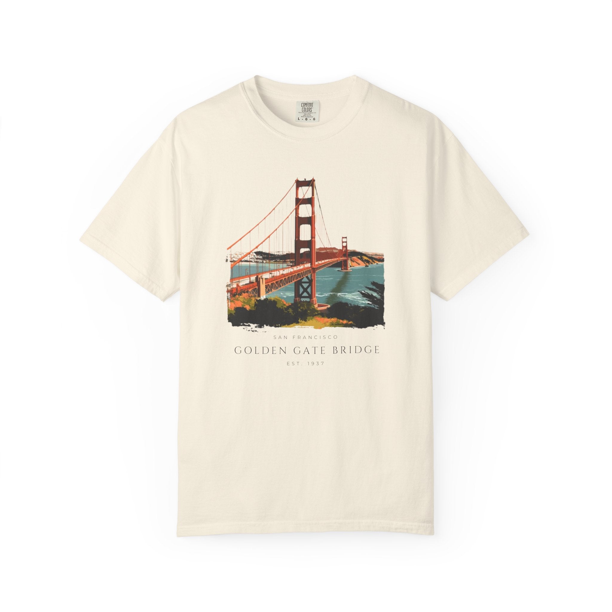 San Francisco Golden Gate Bridge Travel Tee
