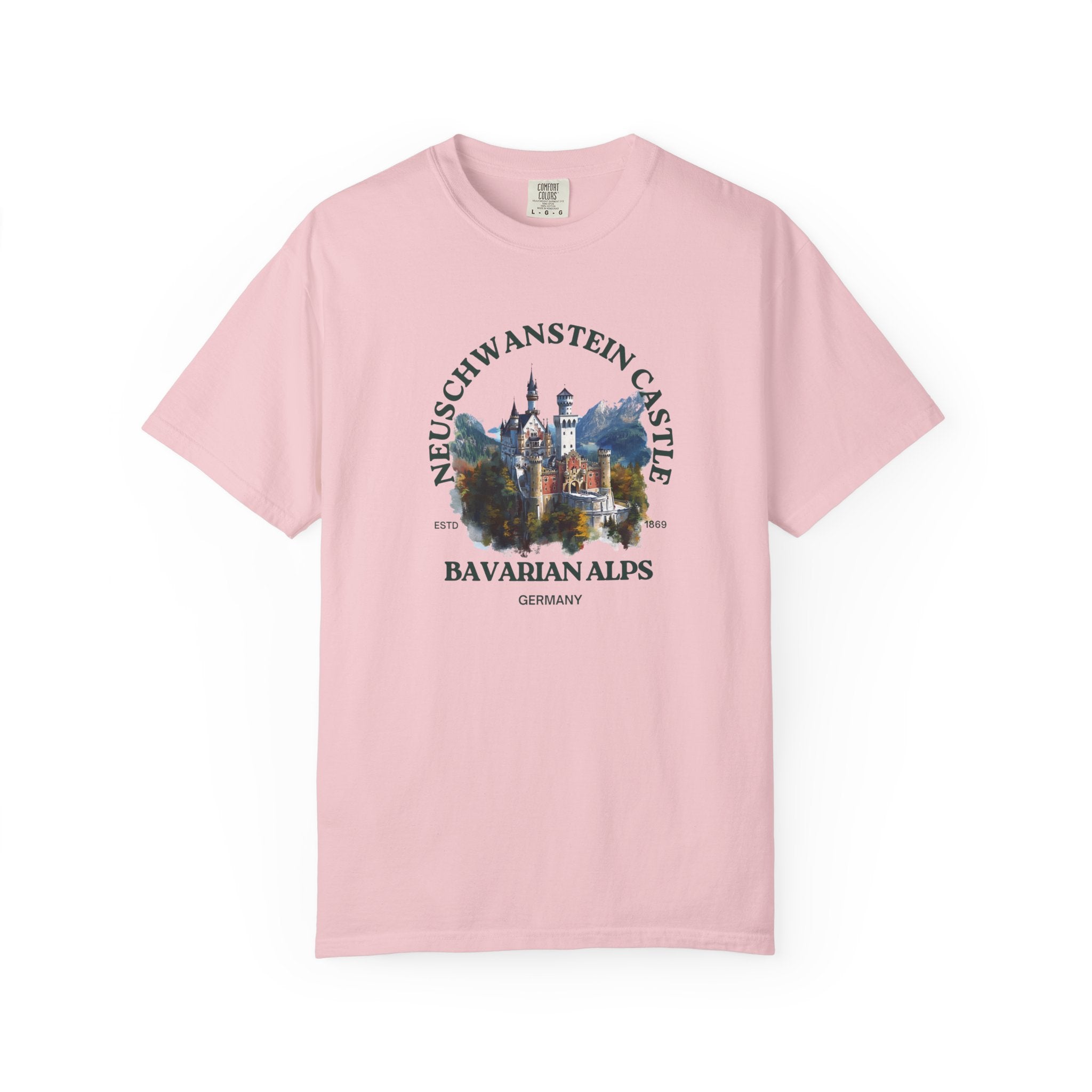 Neuschwanstein Castle Germany Bavarian Alps Tee