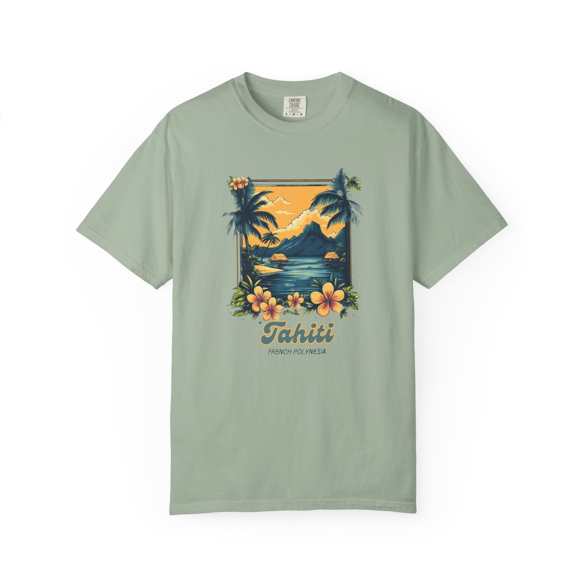 Tahiti Overwater Bungalows Lagoon Paradise Tee