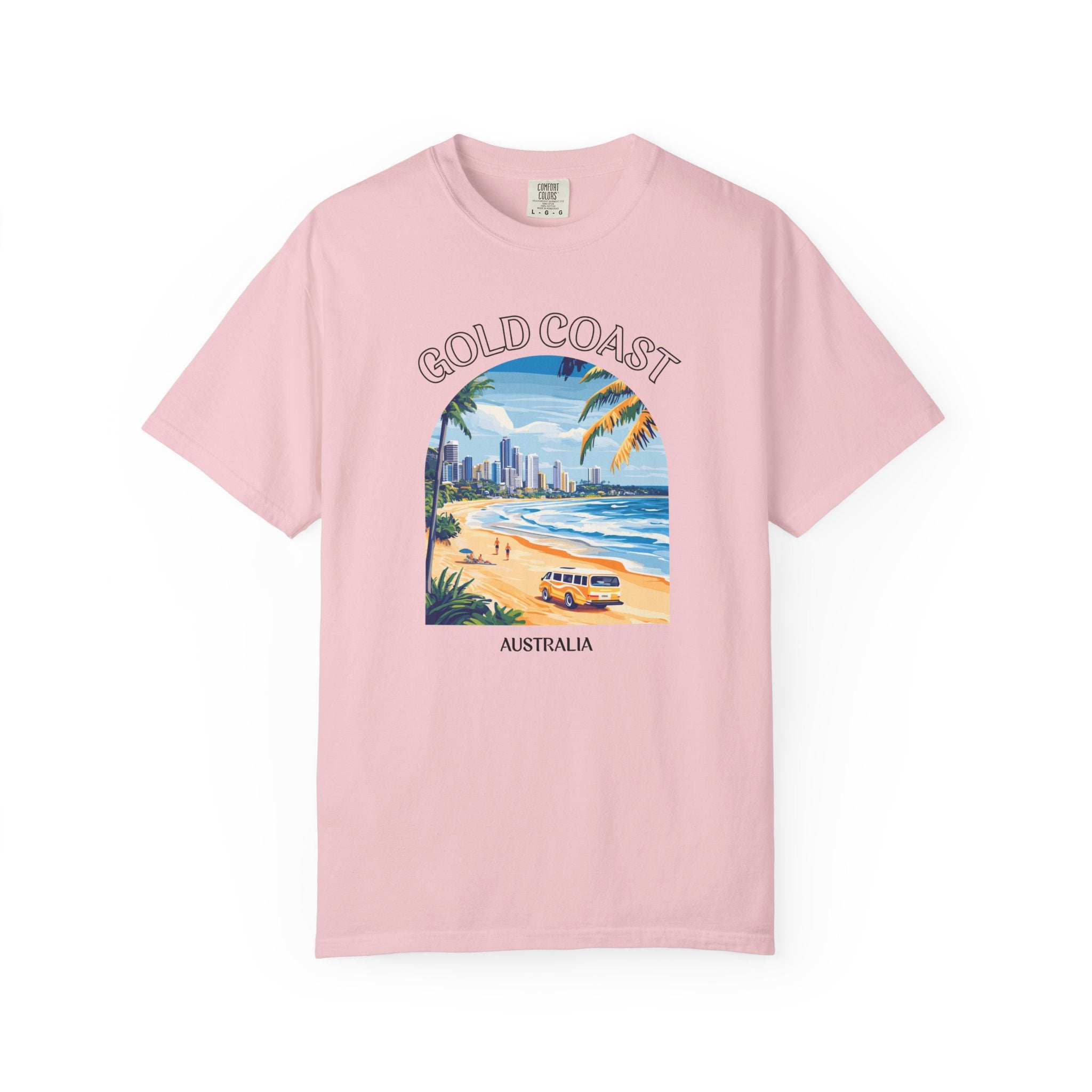 Gold Coast Australia Beach Skyline Surf Tee