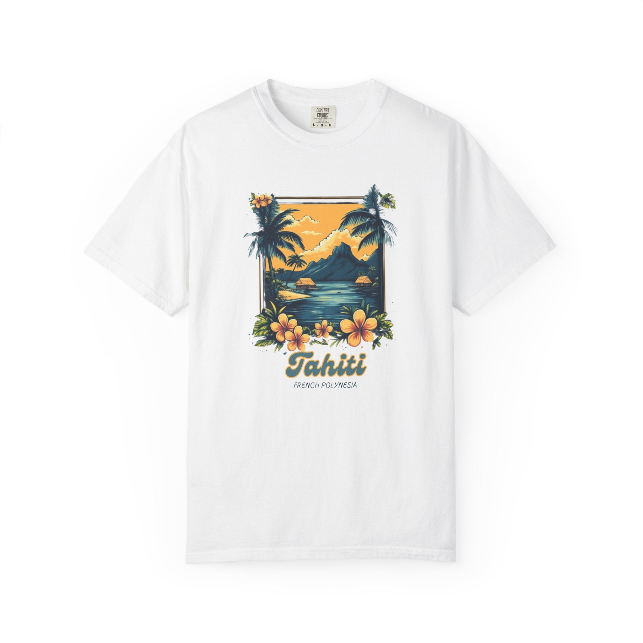 Tahiti Overwater Bungalows Lagoon Paradise Tee