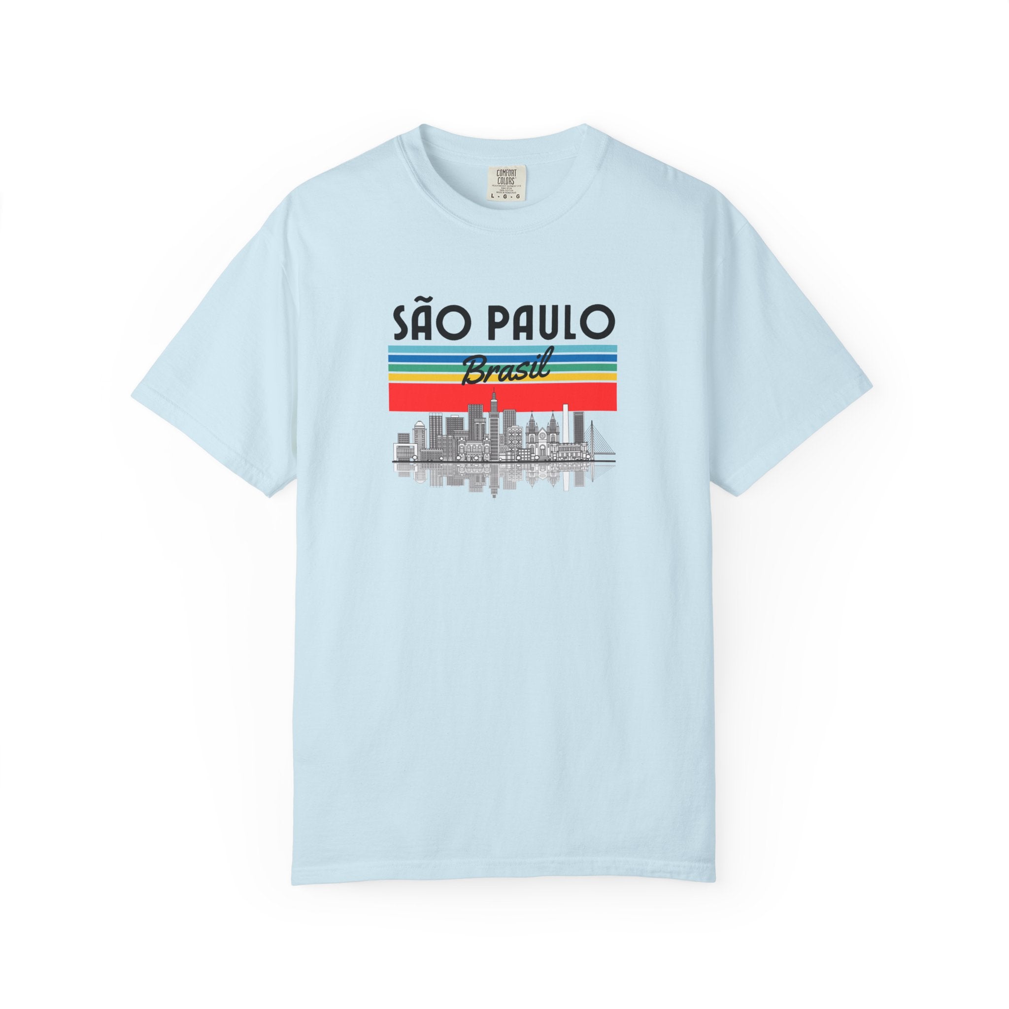 São Paulo Brazil Cityscape Graphic Tee