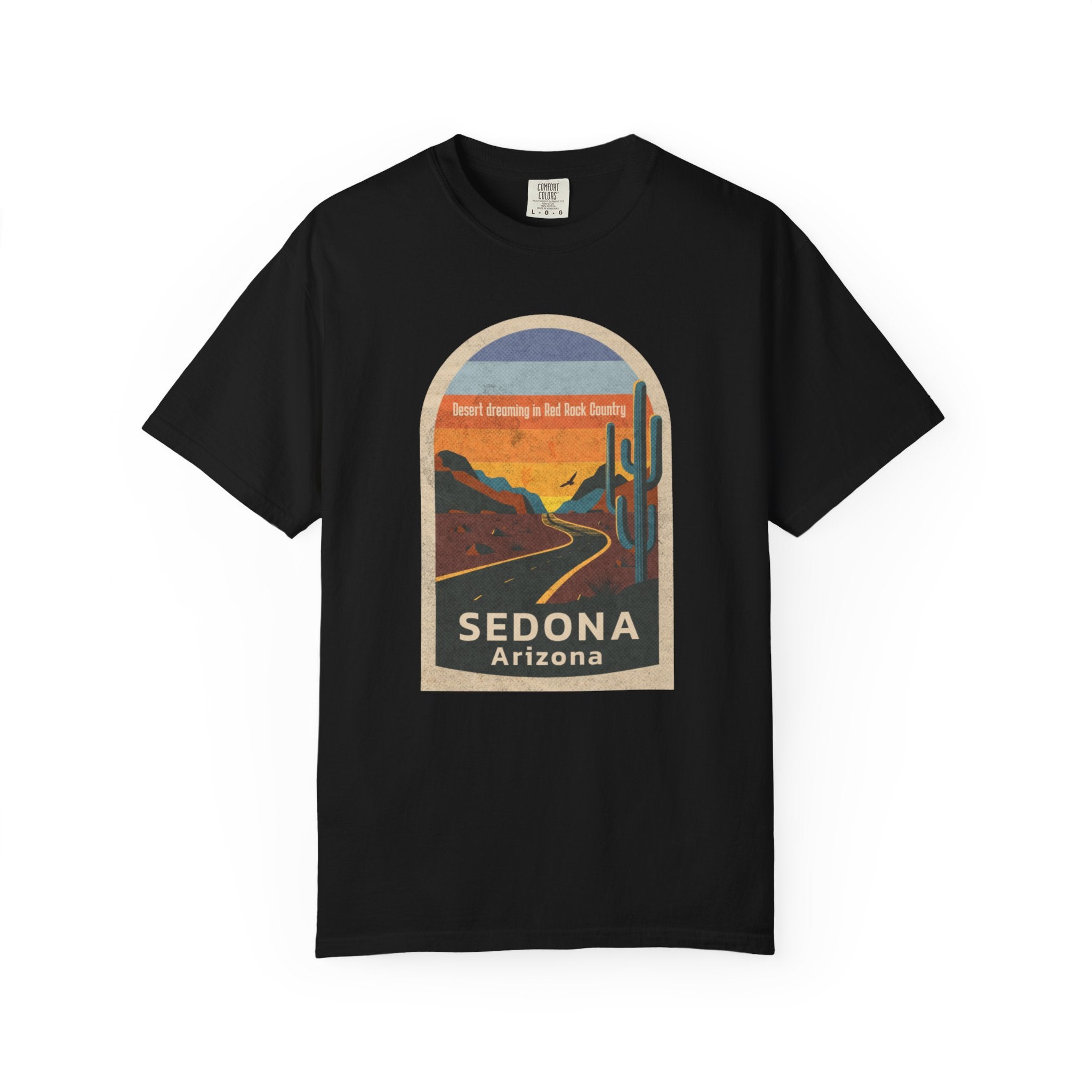 Sedona Arizona Red Rock Country Desert Sunset Tee
