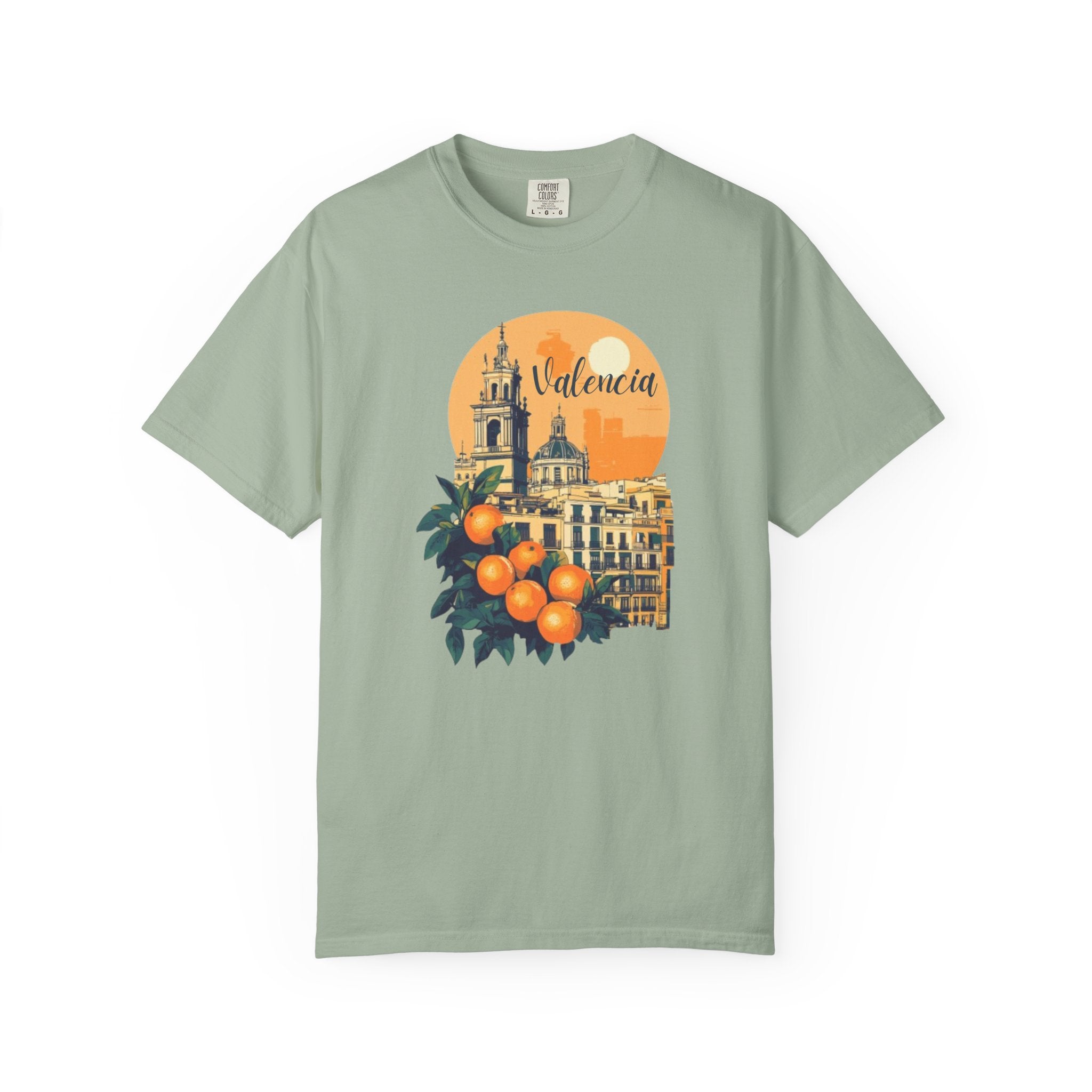 Valencia Spain Architecture Oranges City Tee