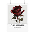 Oklahoma State Flower Poster - Mistletoe Botanical Print
