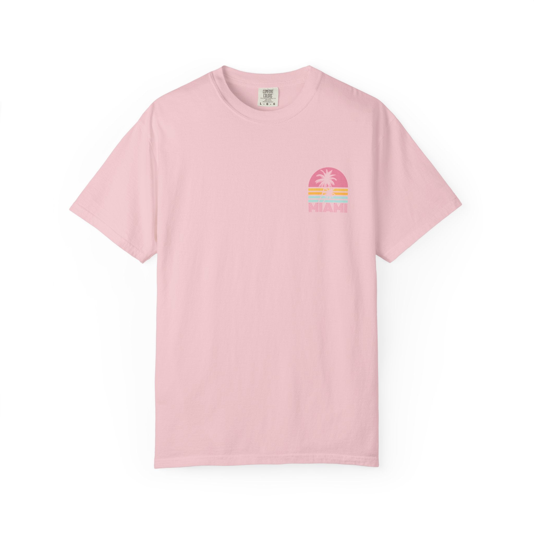 Miami Beach Art Deco 80s Retro Tee