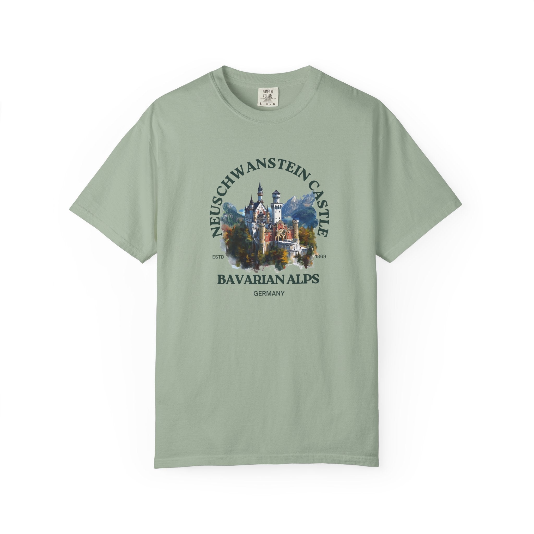 Neuschwanstein Castle Germany Bavarian Alps Tee