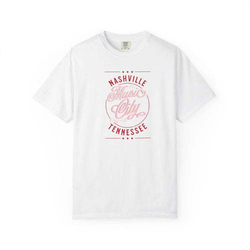 Nashville Music City Country Music Tee