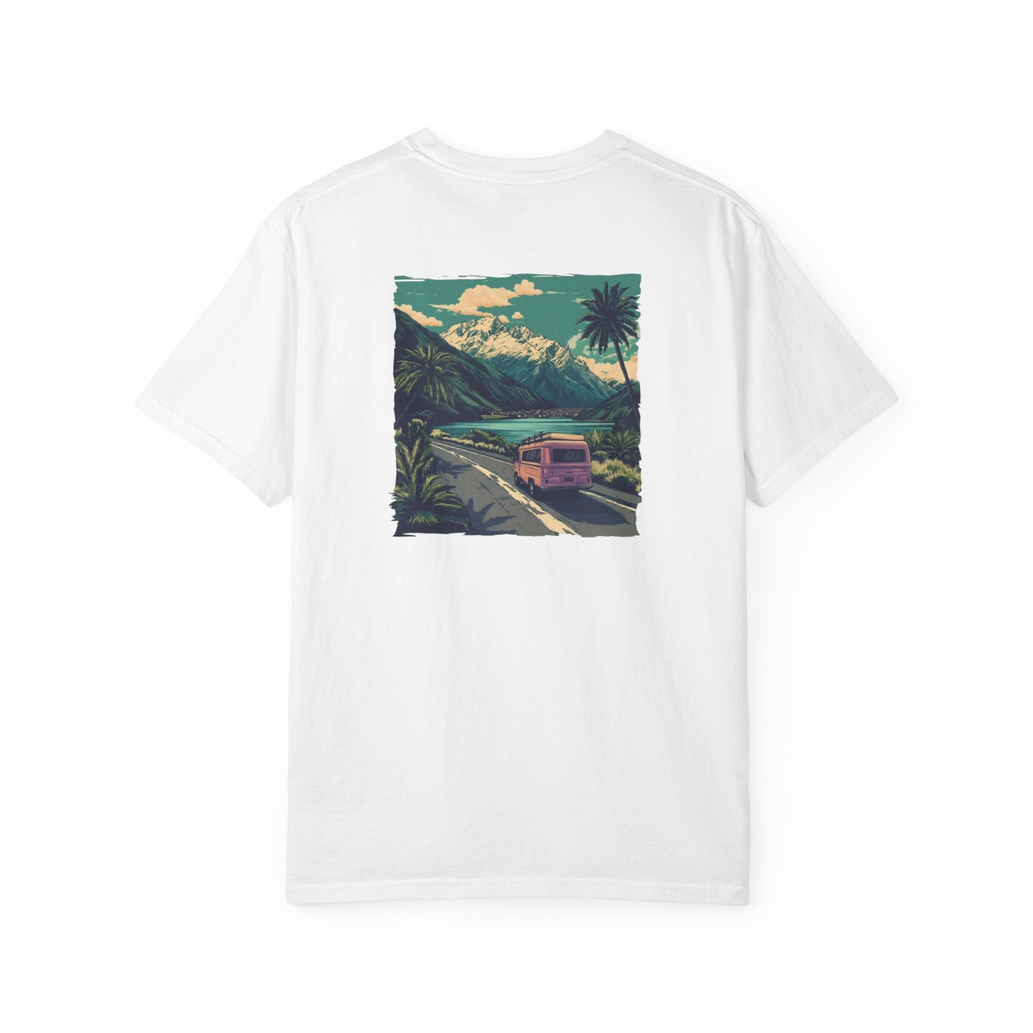 Queenstown New Zealand Minimalist Travel Tee