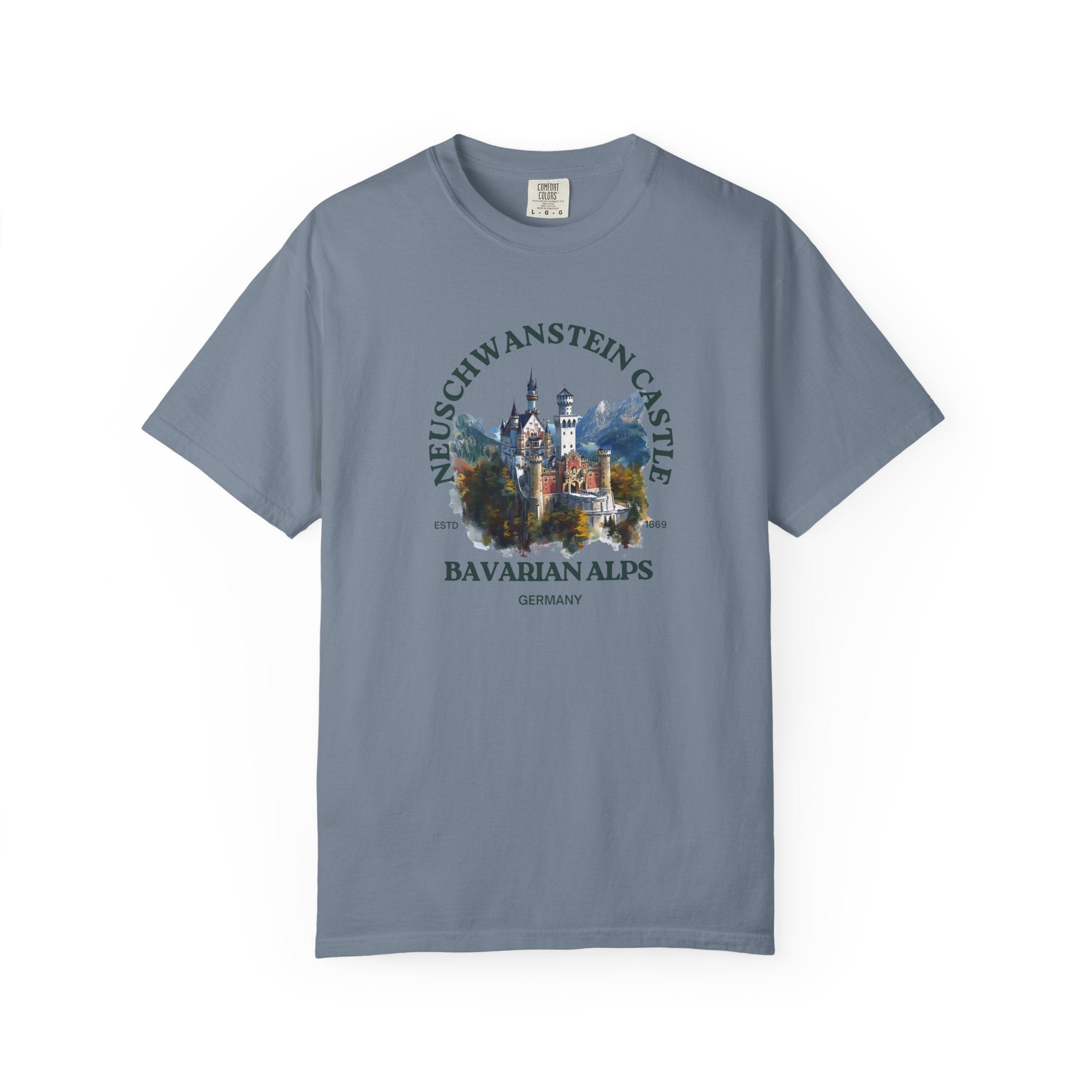 Neuschwanstein Castle Germany Bavarian Alps Tee