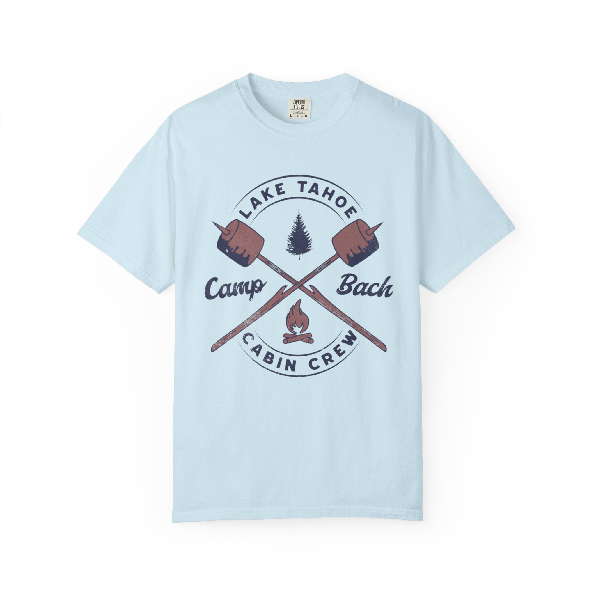 Lake Tahoe Camp Bach Cabin Crew Bachelorette Tee