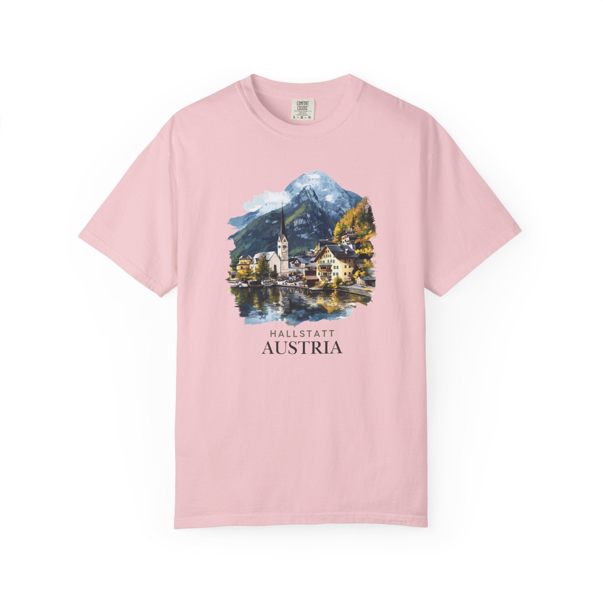 Hallstatt Austria Waterfront Alpine Village Tee