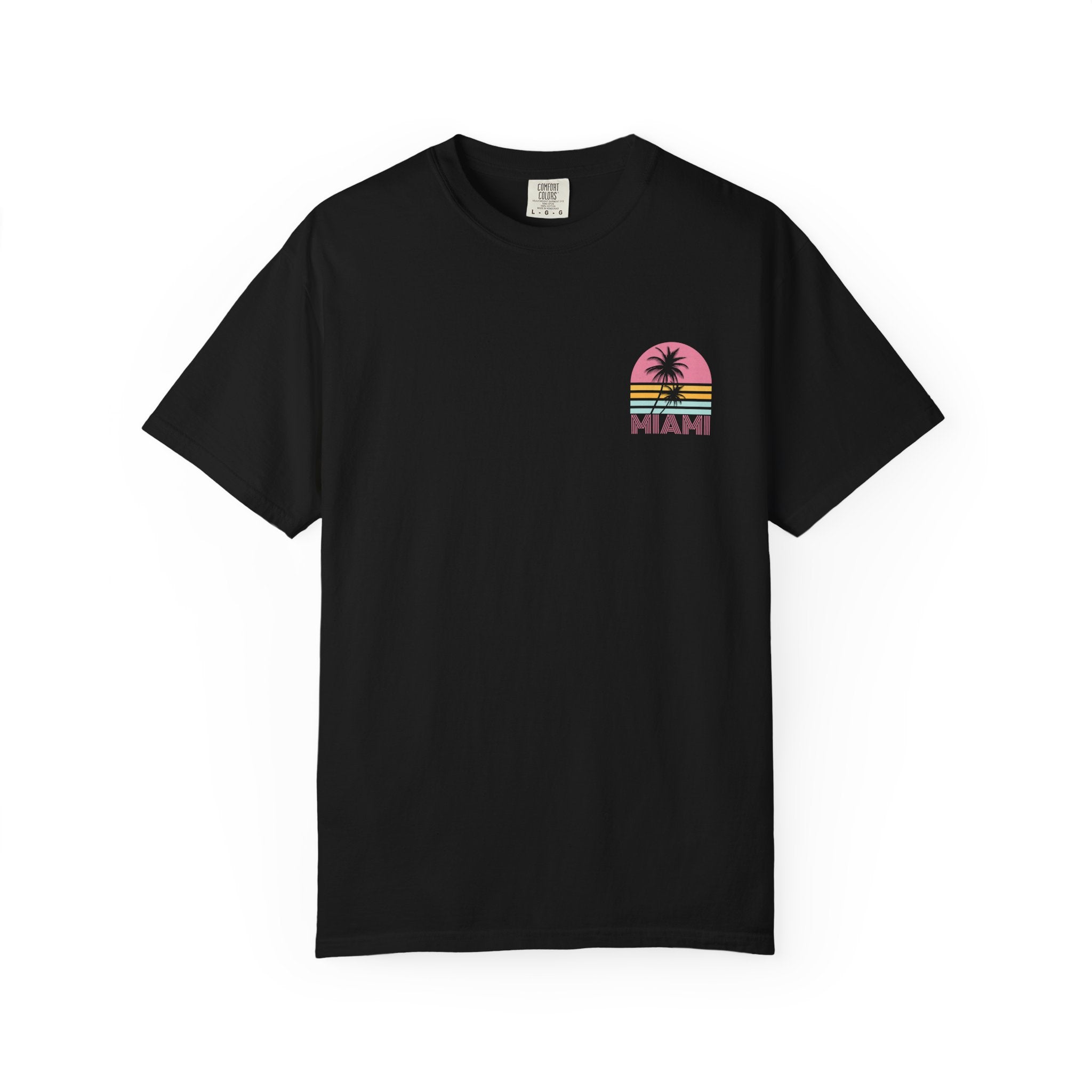 Miami Beach Art Deco 80s Retro Tee