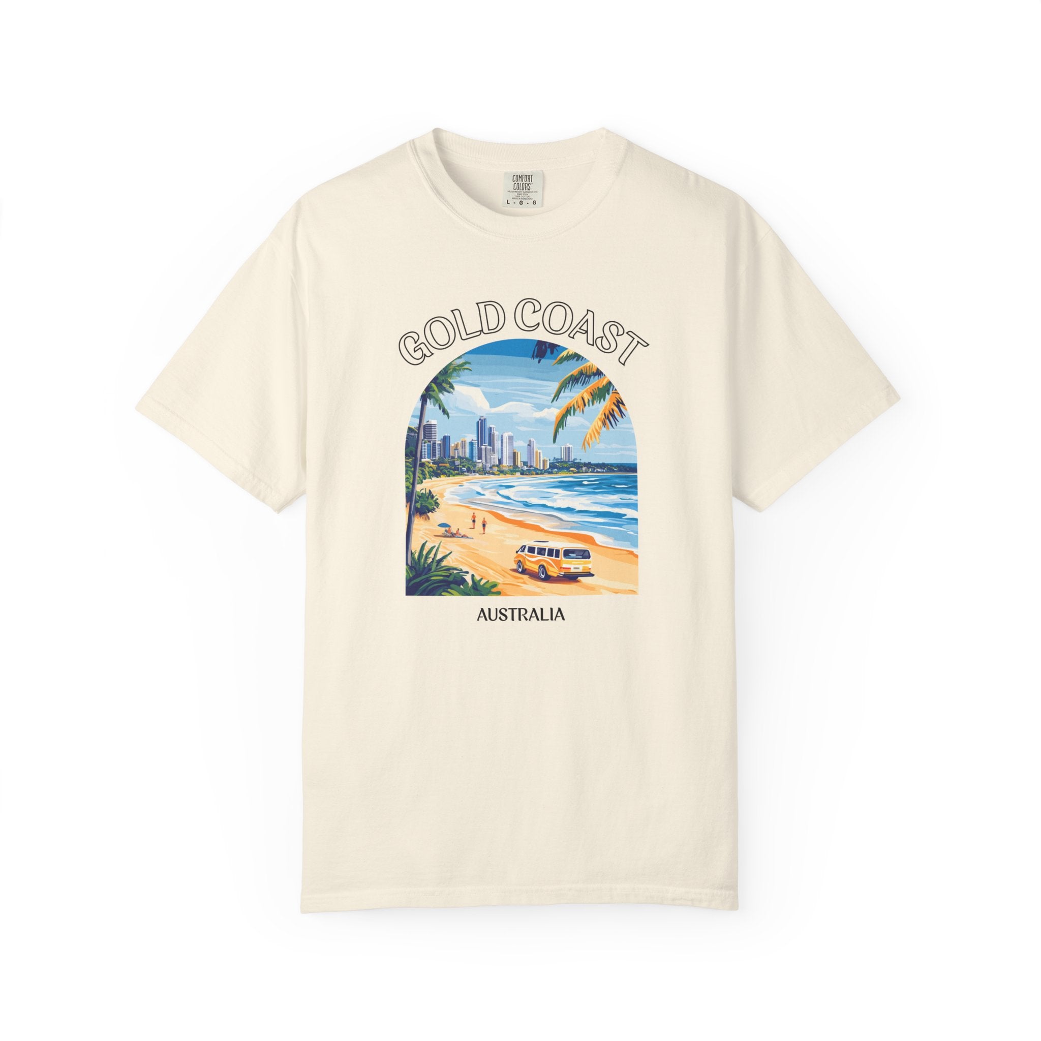 Gold Coast Australia Beach Skyline Surf Tee