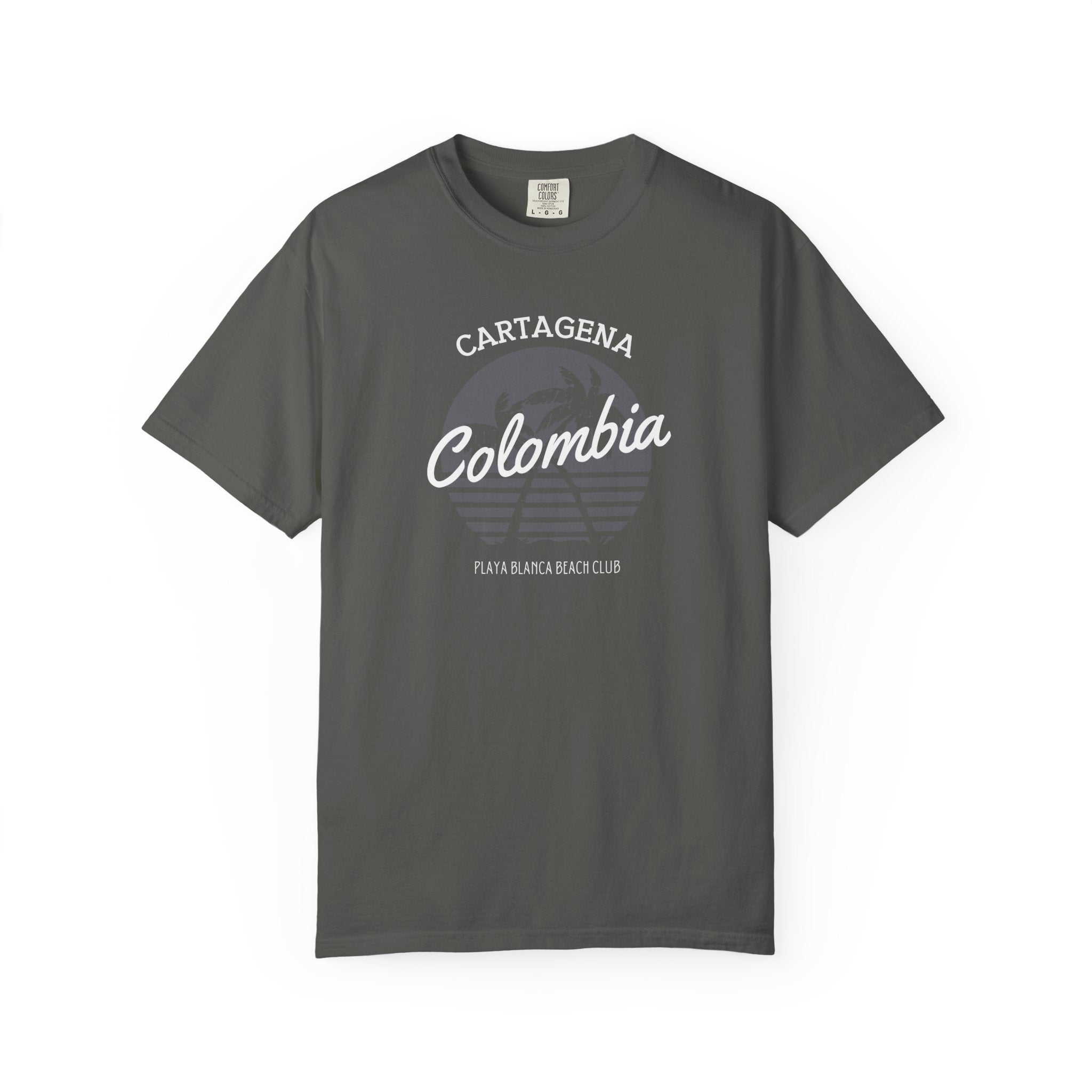 Cartagena Colombia Palm Trees Beach Tee