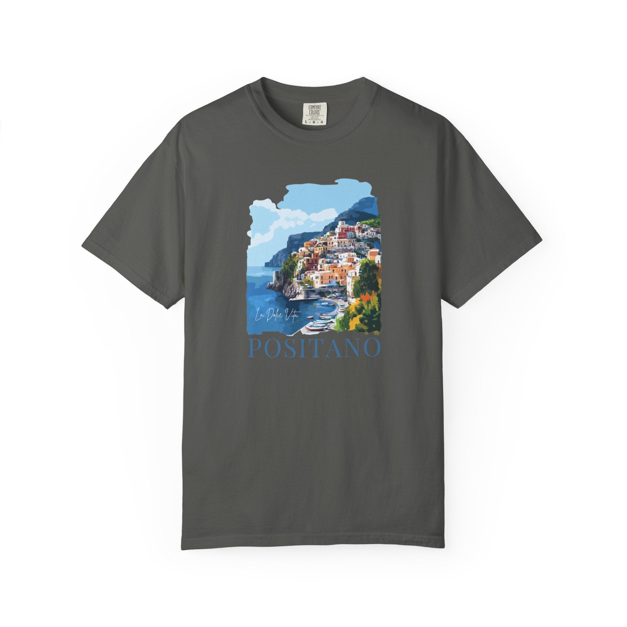 Positano Italy Amalfi Coast Cliffside Tee