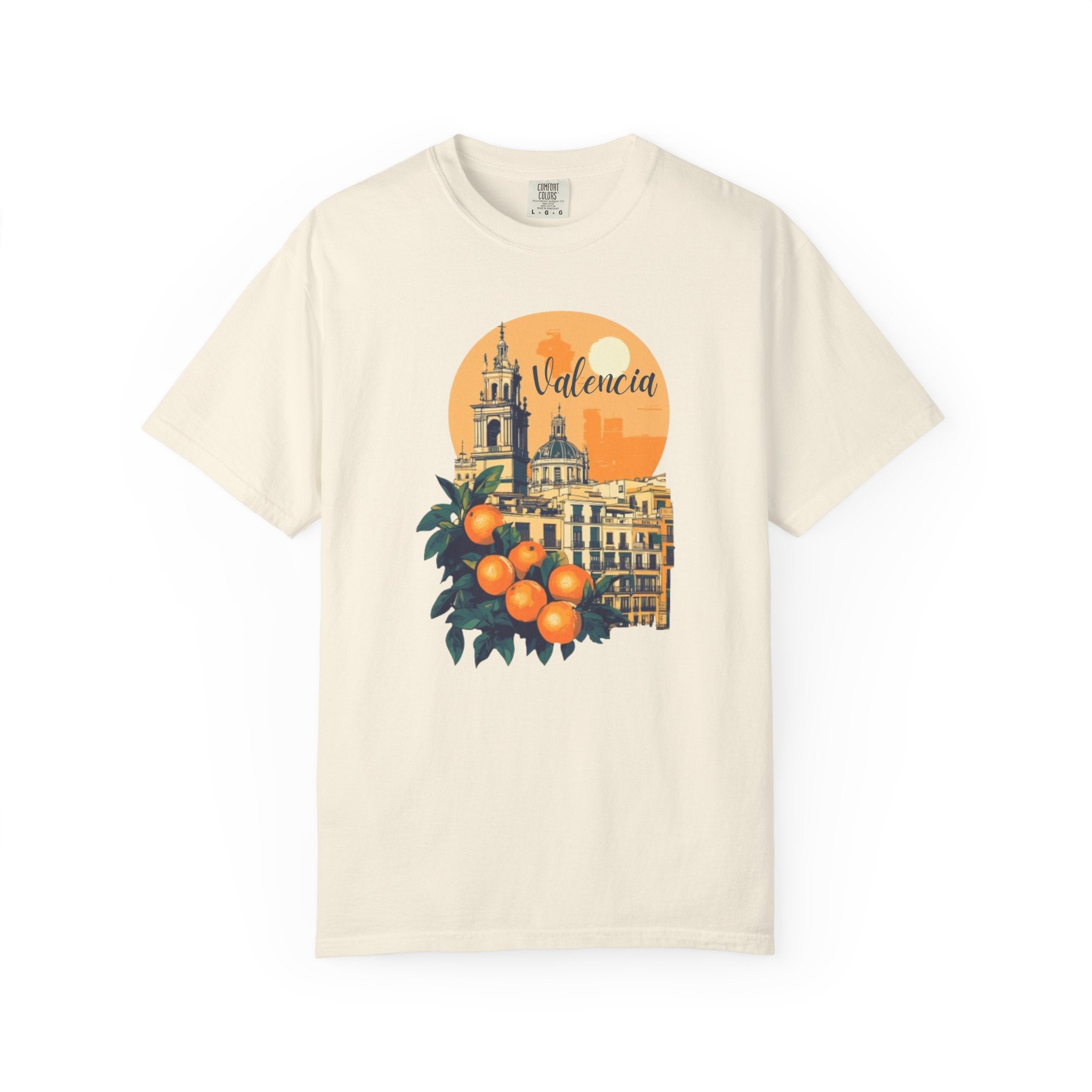 Valencia Spain Architecture Oranges City Tee